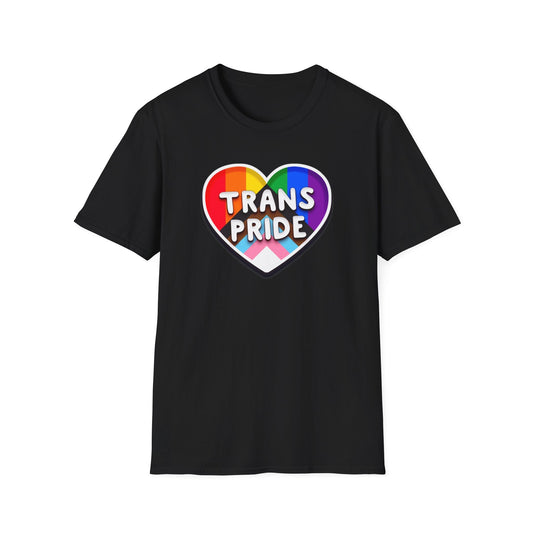 Trans Pride Heart - Speak Out Shirts