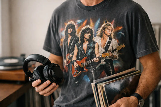 Why Music Nostalgia Shirts Still Hit Hard