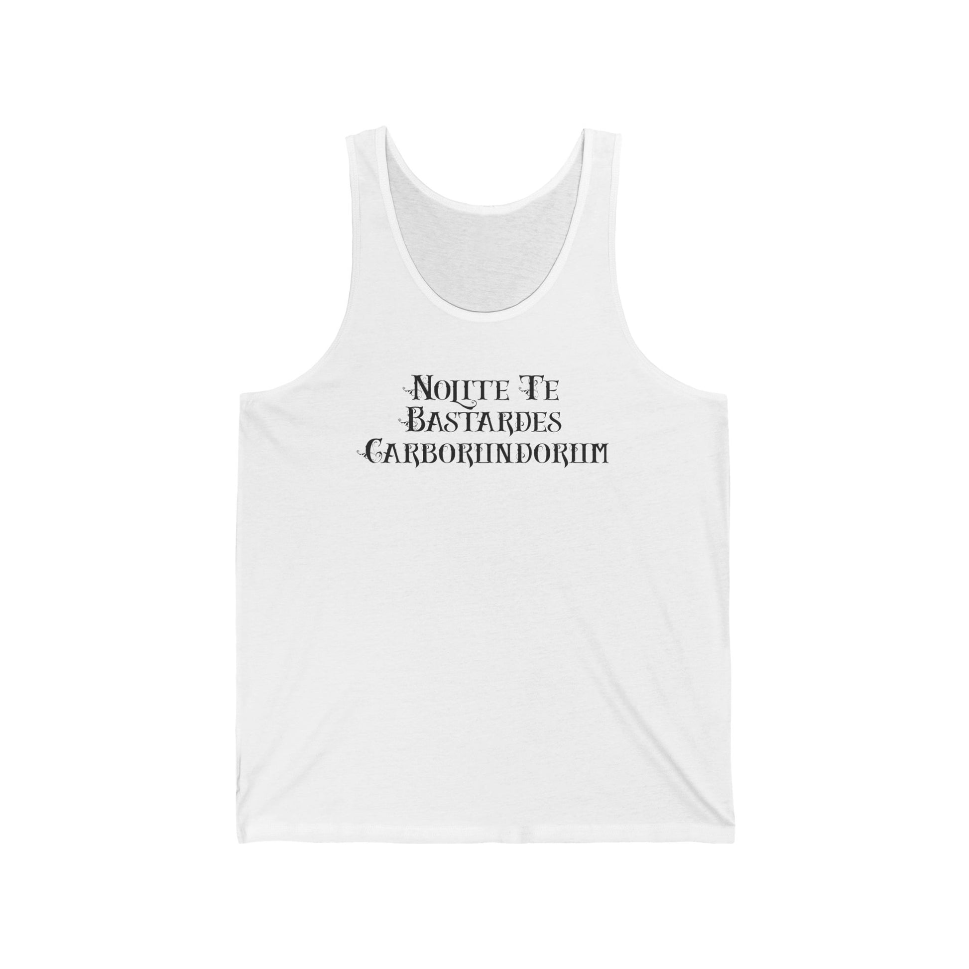 Nolite Te Bastardes Carborundorum Jersey Tank t-shirt protest mens womens | Speak Out Shirts