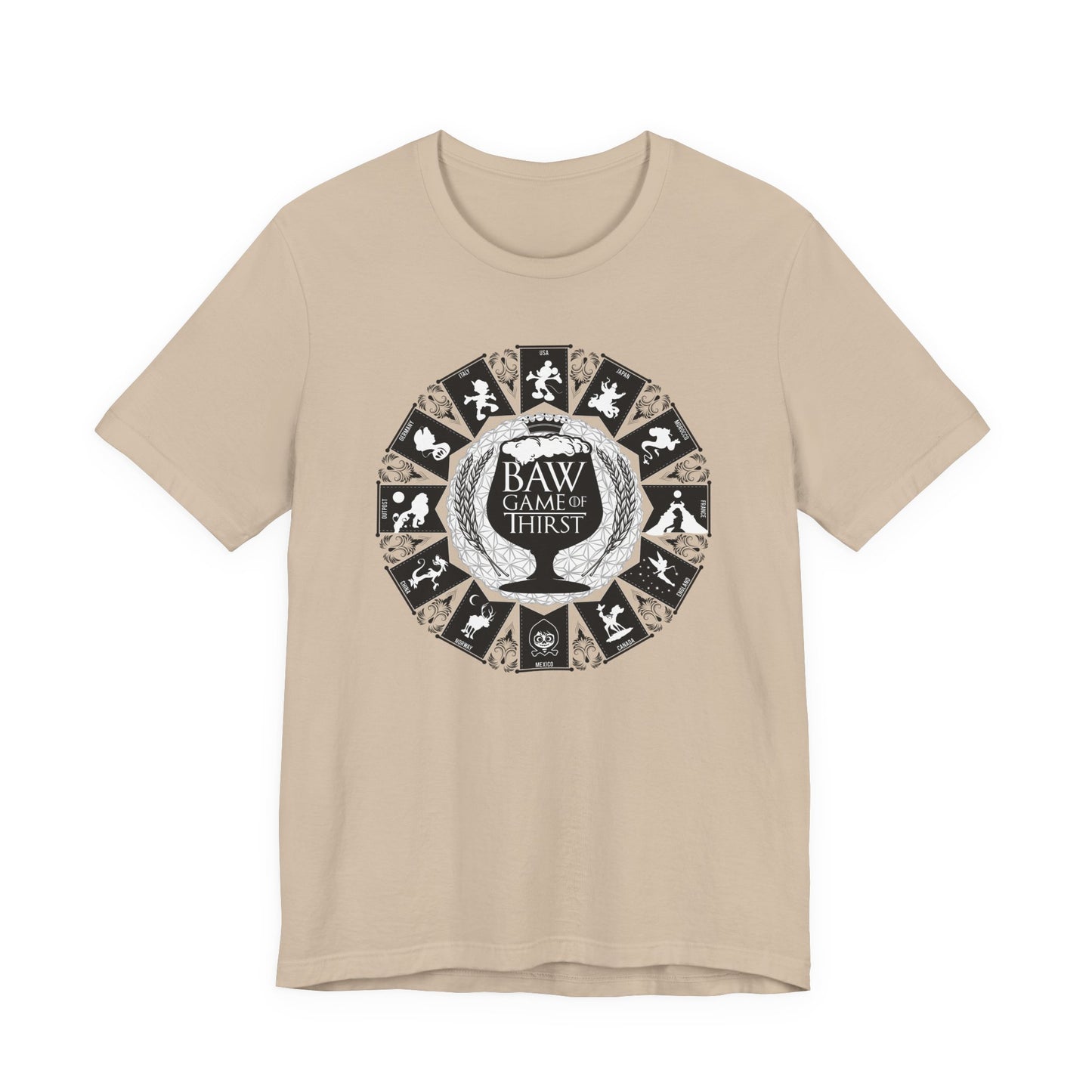 Game of Thirst Epcot Group Drinking Shirt