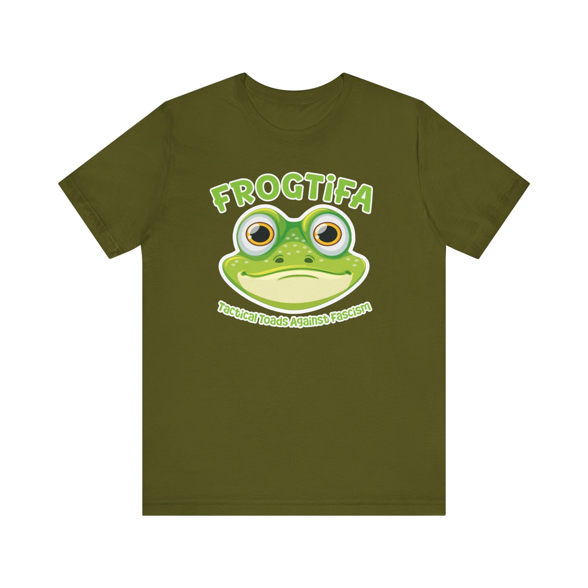FROGTIFA Tactical Toads Against Fascism t-shirt protest mens womens | Speak Out Shirts