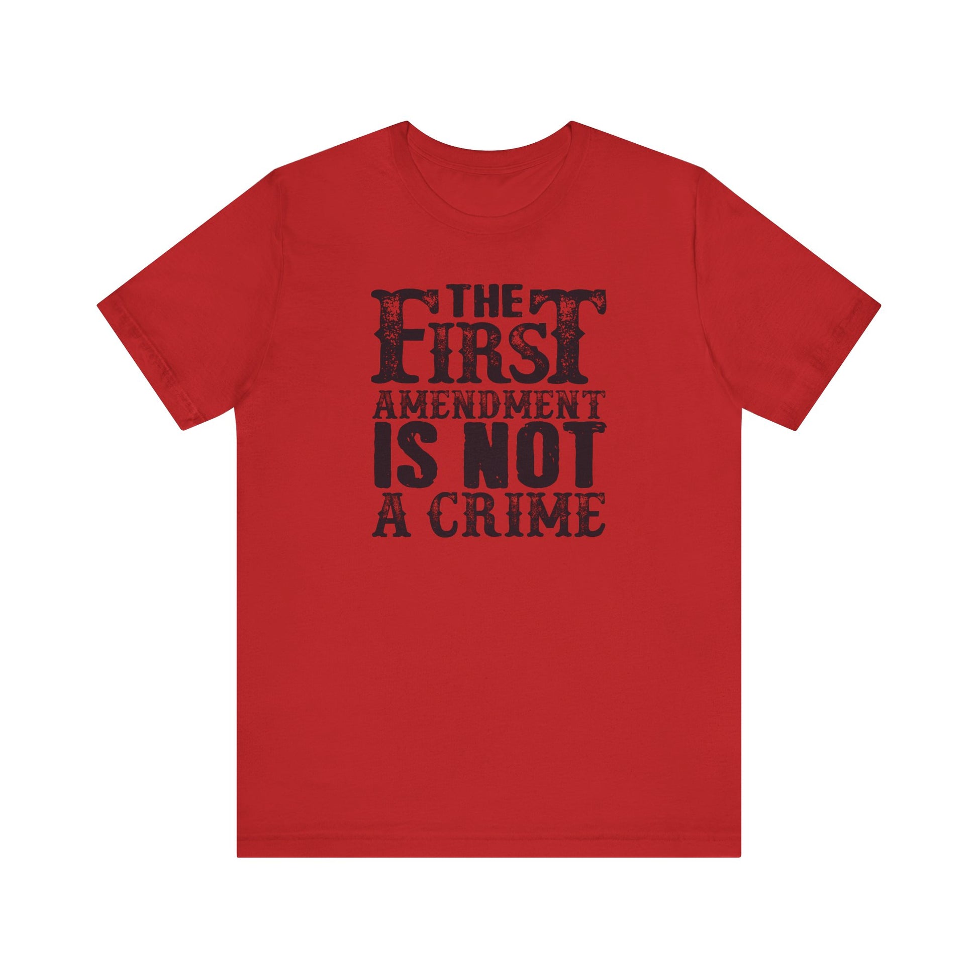 The First Amendment is not a Crime t-shirt protest mens womens | Speak Out Shirts