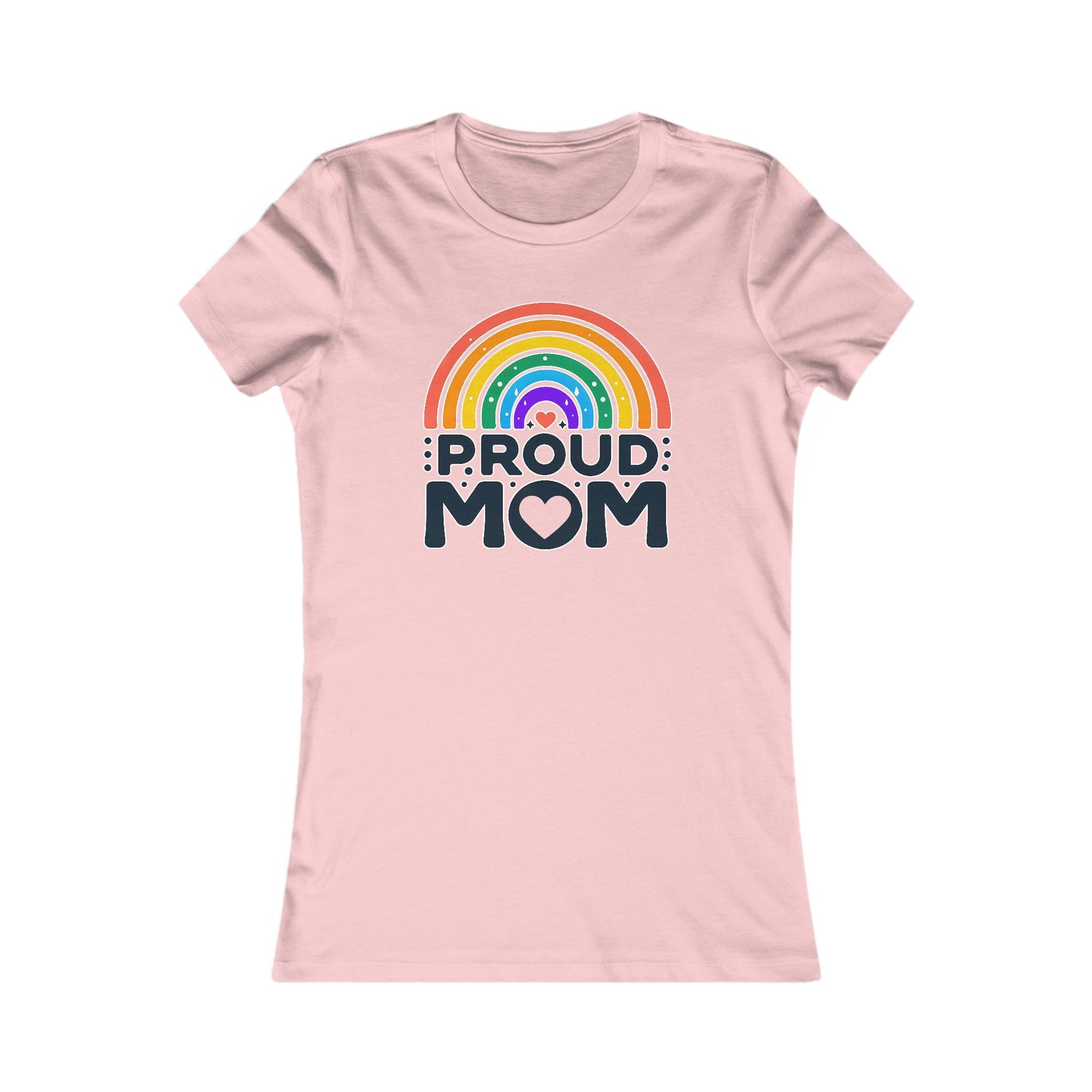 Proud Mom Women's Tee - LGBTQ+ Ally Pride