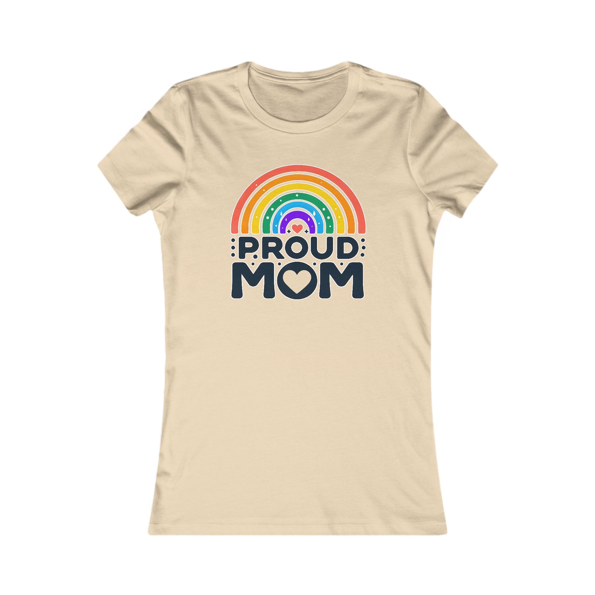 Proud Mom Women's Tee - LGBTQ+ Ally Pride