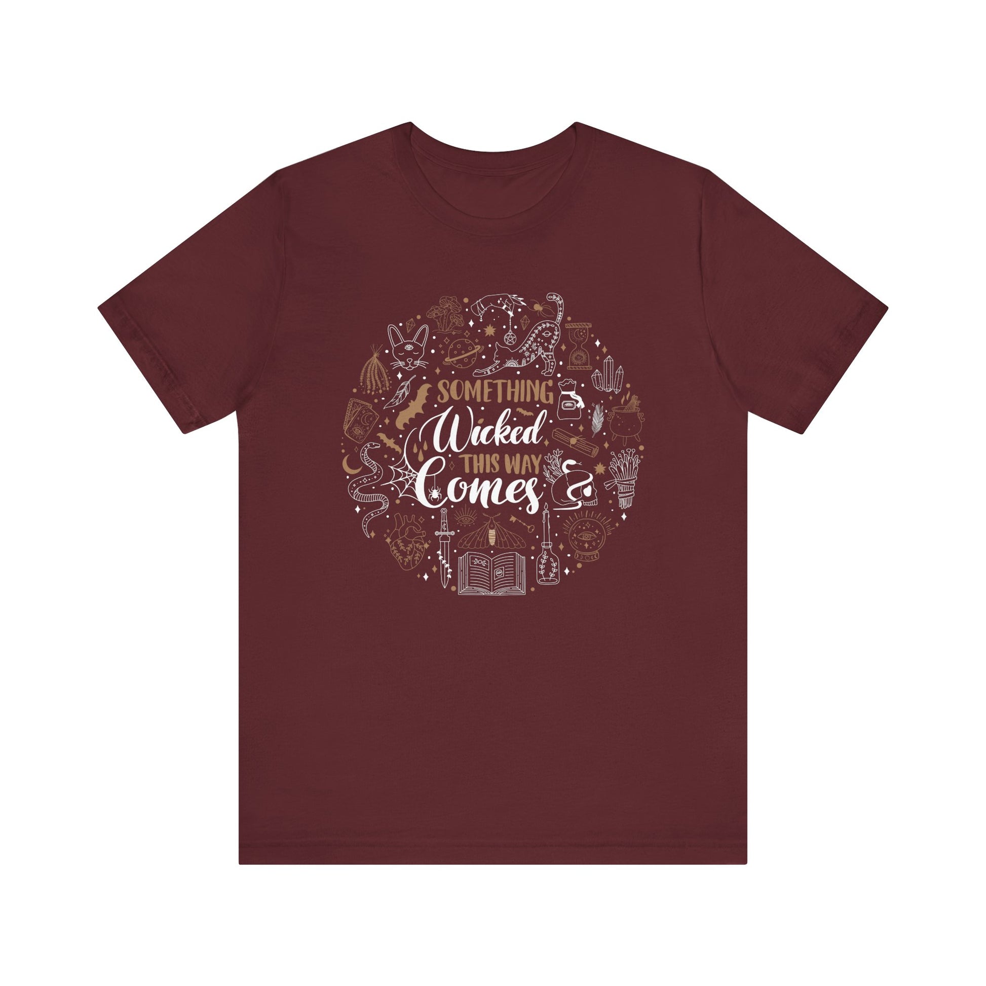 Something Wicked This Way Comes Halloween t-shirt protest mens womens | Speak Out Shirts