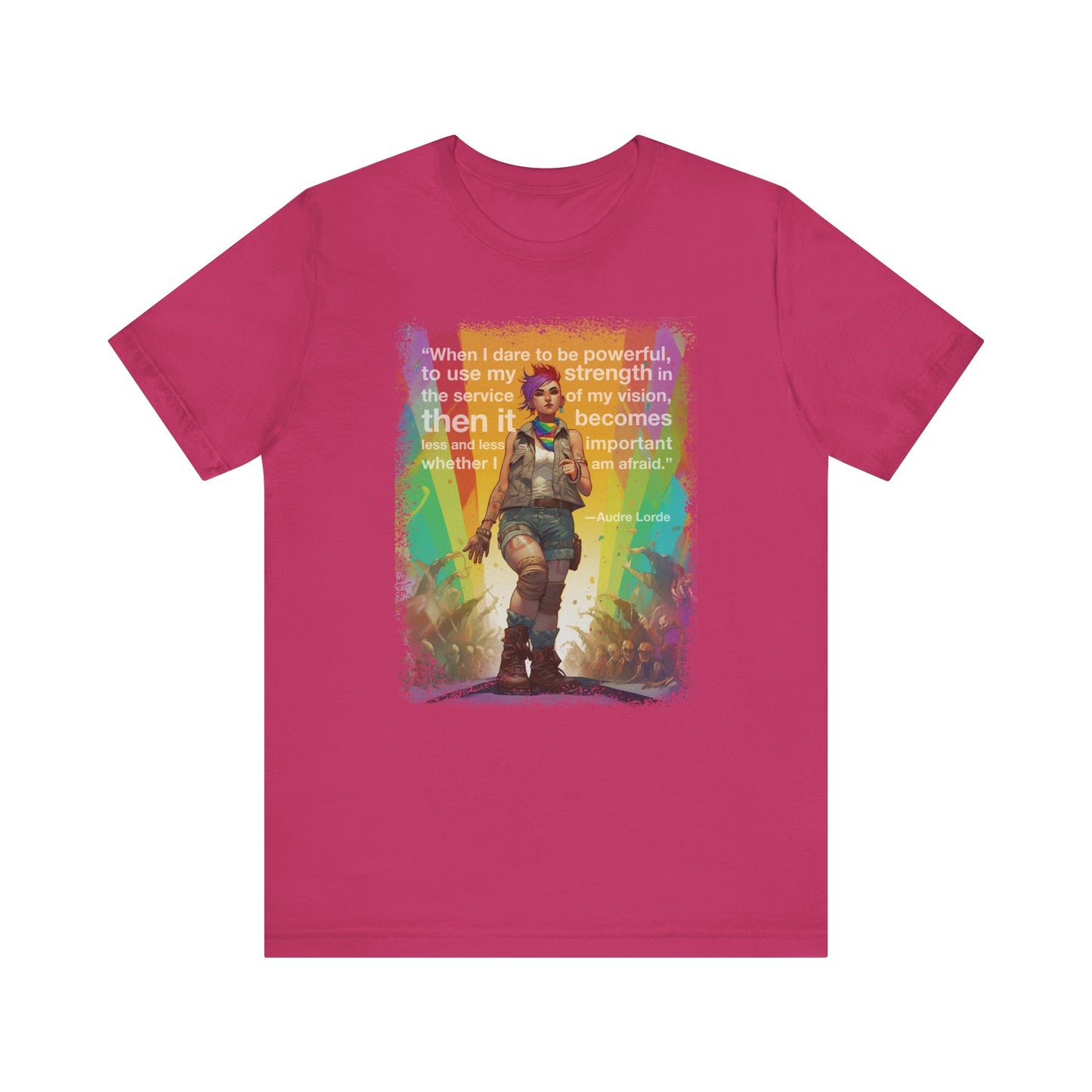 Be Powerful Shirt - Audre Lorde