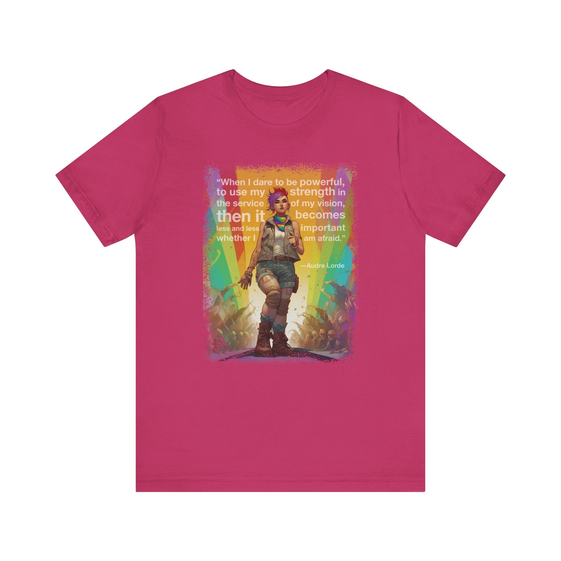 Be Powerful Audre Lorde t-shirt mens womens ladies | Speak Out Shirts