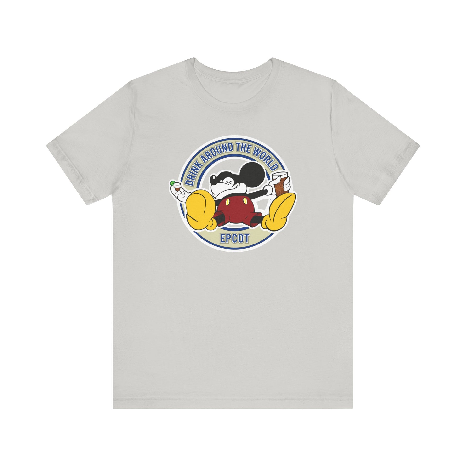 Tipsy Mickey Epcot Group Drinking t-shirt mens womens ladies | Speak Out Shirts