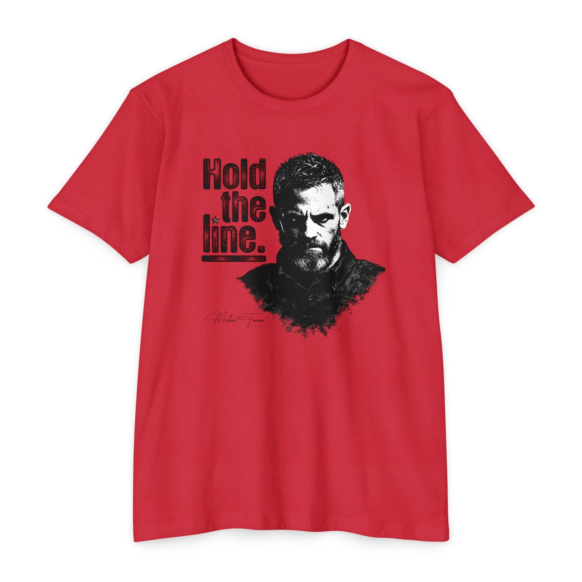 Hold the Line Tribute to Michael Fanone Short Slee t-shirt protest mens womens | Speak Out Shirts