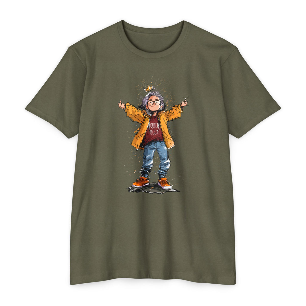 TWO MIDDLE FINGERS. ZERO APOLOGIES.  Protest Activist Tee