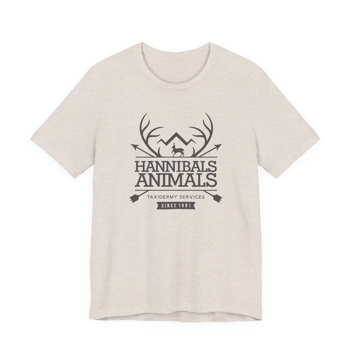 Hannibal's Animals Sarcastic Pun Tee — 'Welcome to Hannibal's Animals' Graphic T-Shirt