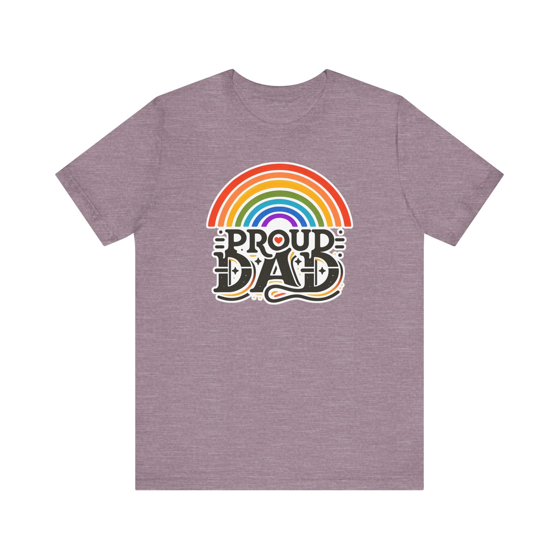 Proud Dad Unisex Tee - LGBTQ+ Ally Pride