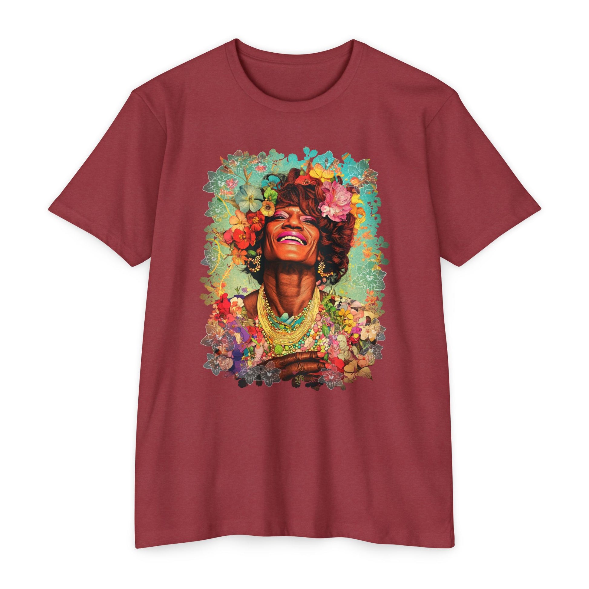 Marsha P. Johnson Tribute Unisex CVC Jersey T-Shirt