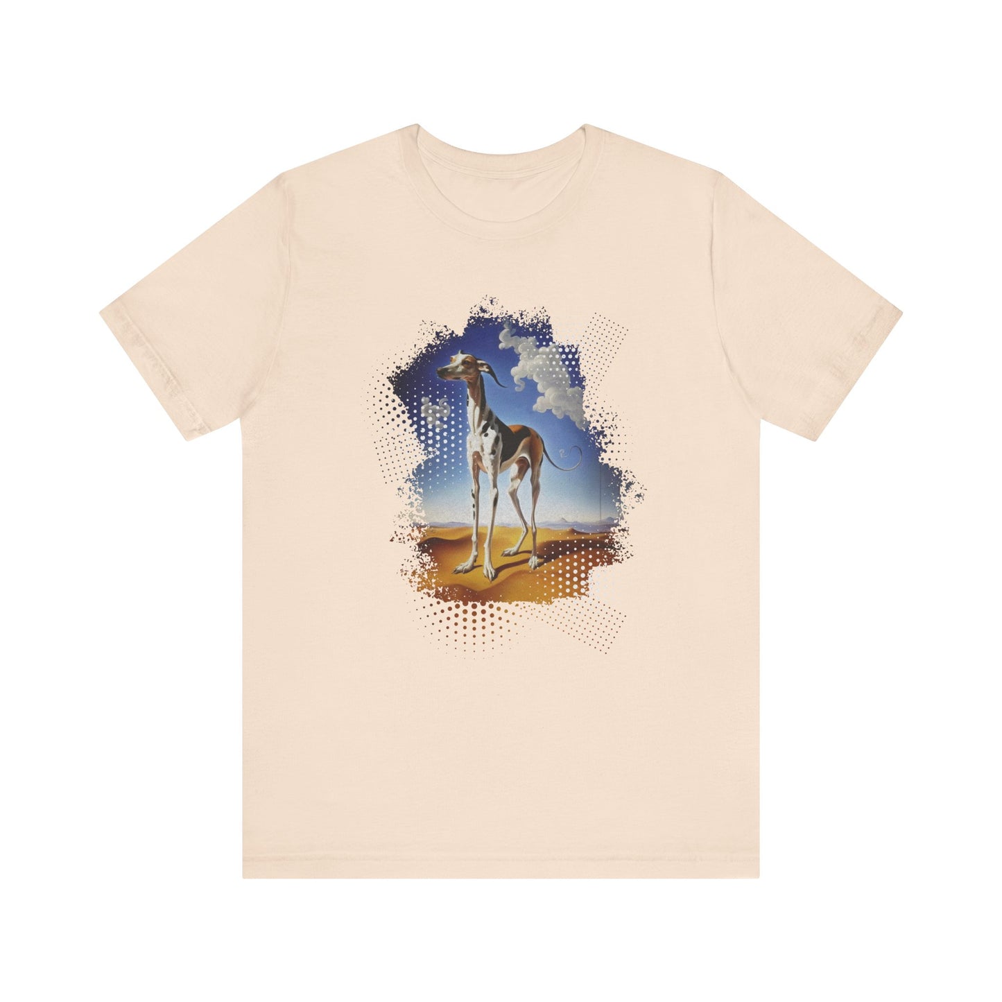 Greyhound Dreams - Dali Inspired Greyhound Unisex Tee