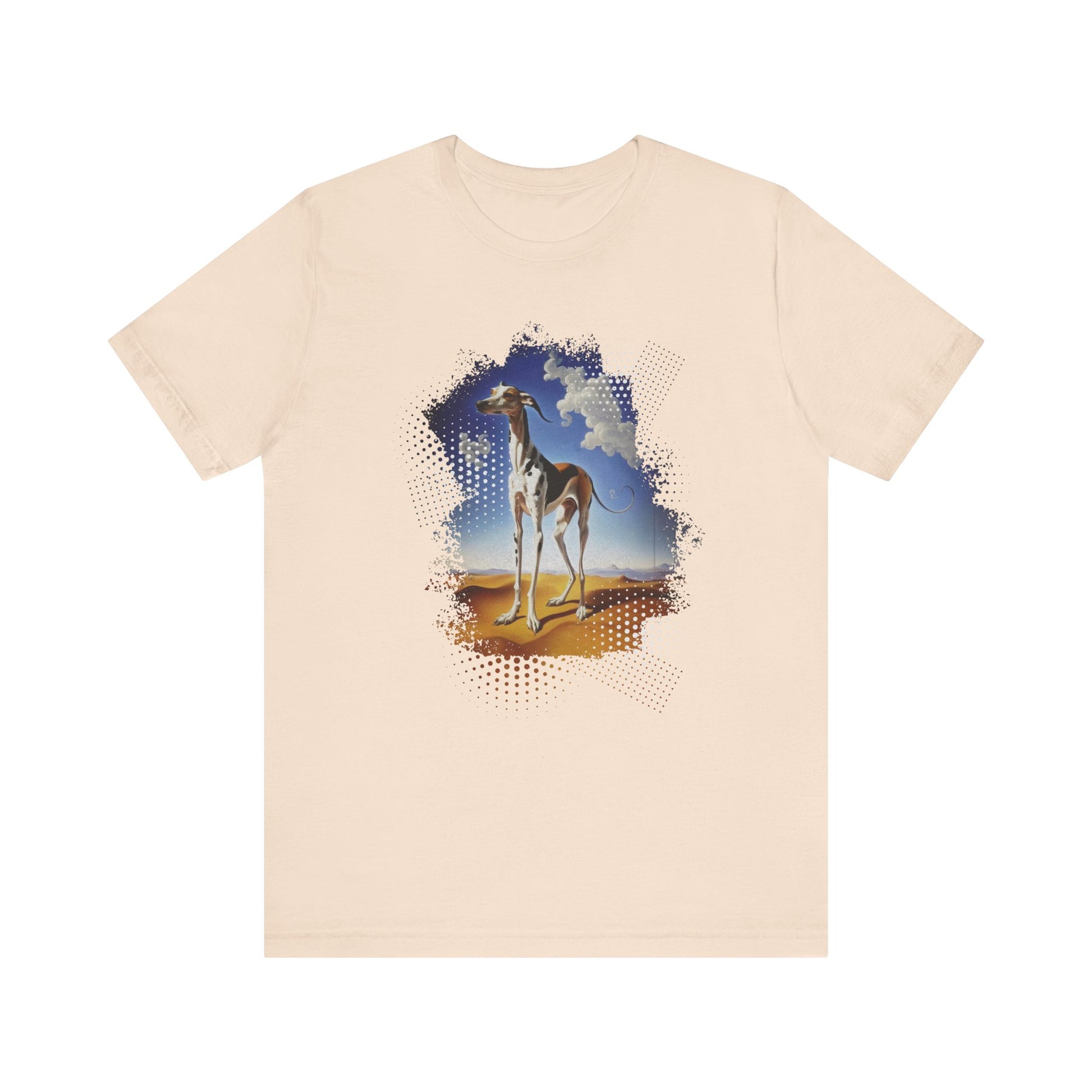 Greyhound Dreams Dalí-Inspired Unisex Tee