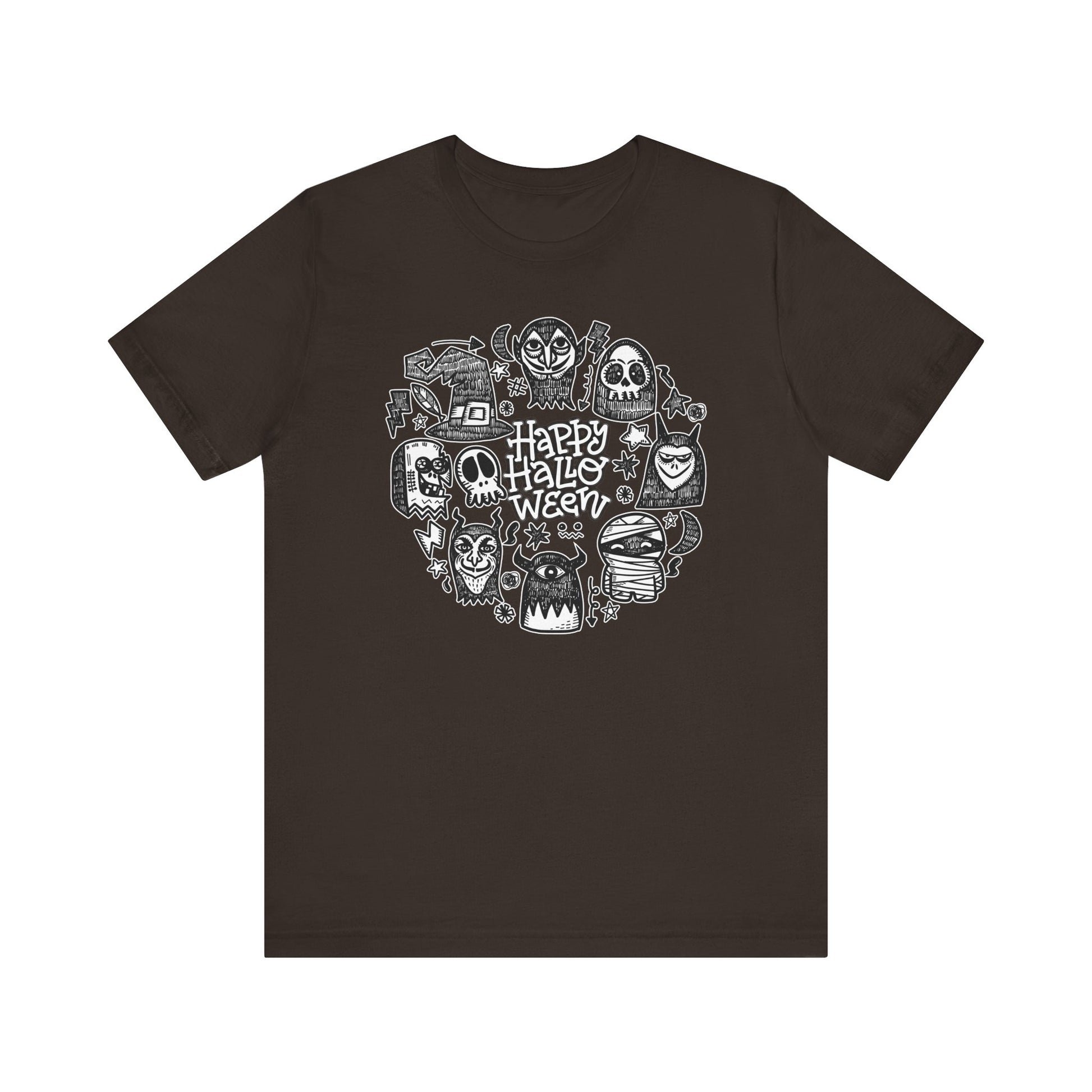 Sketchy Monster Halloween Crew t-shirt protest mens womens | Speak Out Shirts
