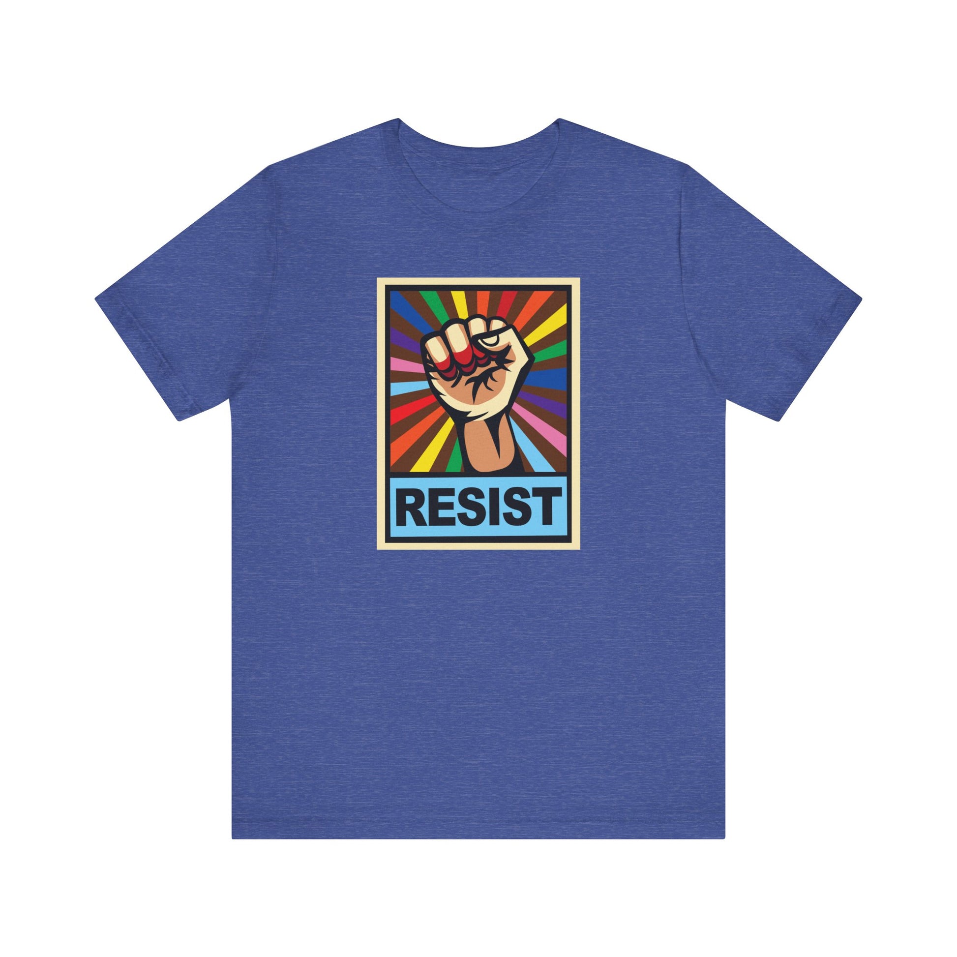 Unisex Pride Tee LGBTQ+ RESIST - Pride Statement