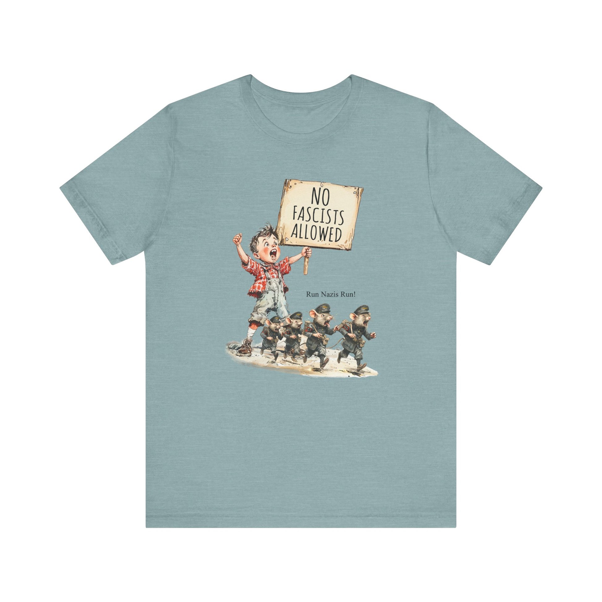 No Fascists Allowed! t-shirt protest mens womens | Speak Out Shirts