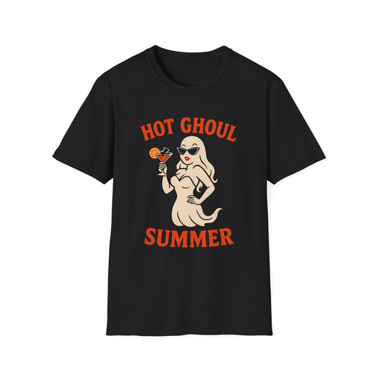 Hot Ghoul Summer Design - Halloween Favorite Tee
