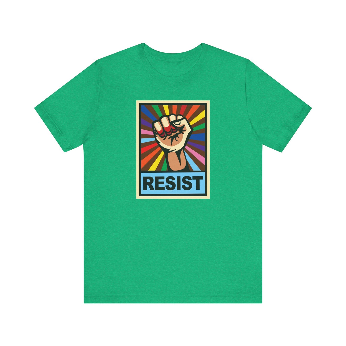 Unisex Pride Tee - LGBTQ+ RESIST