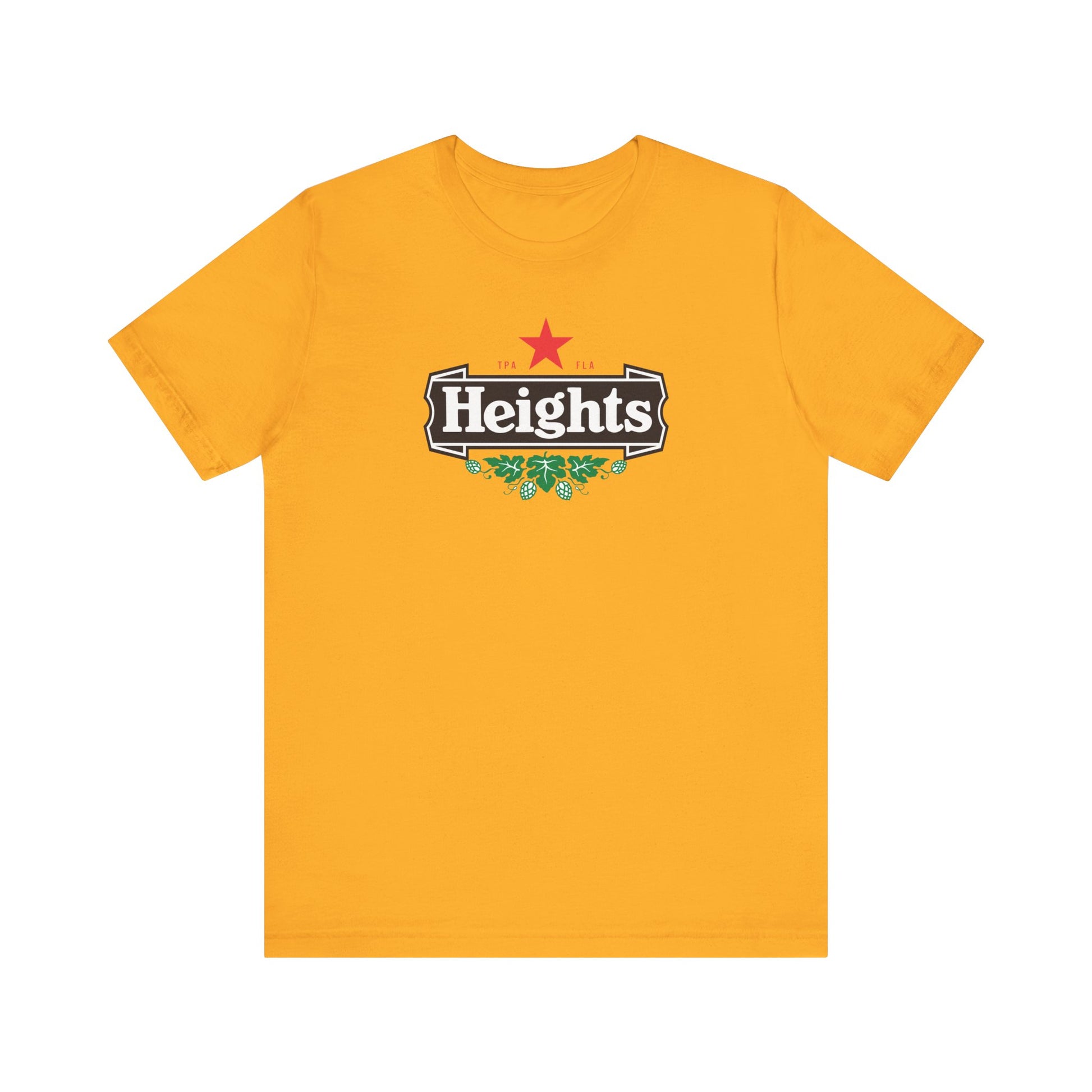 Heights Heinies Beer Label for Tampa FL t-shirt funny mens womens | Speak Out Shirts