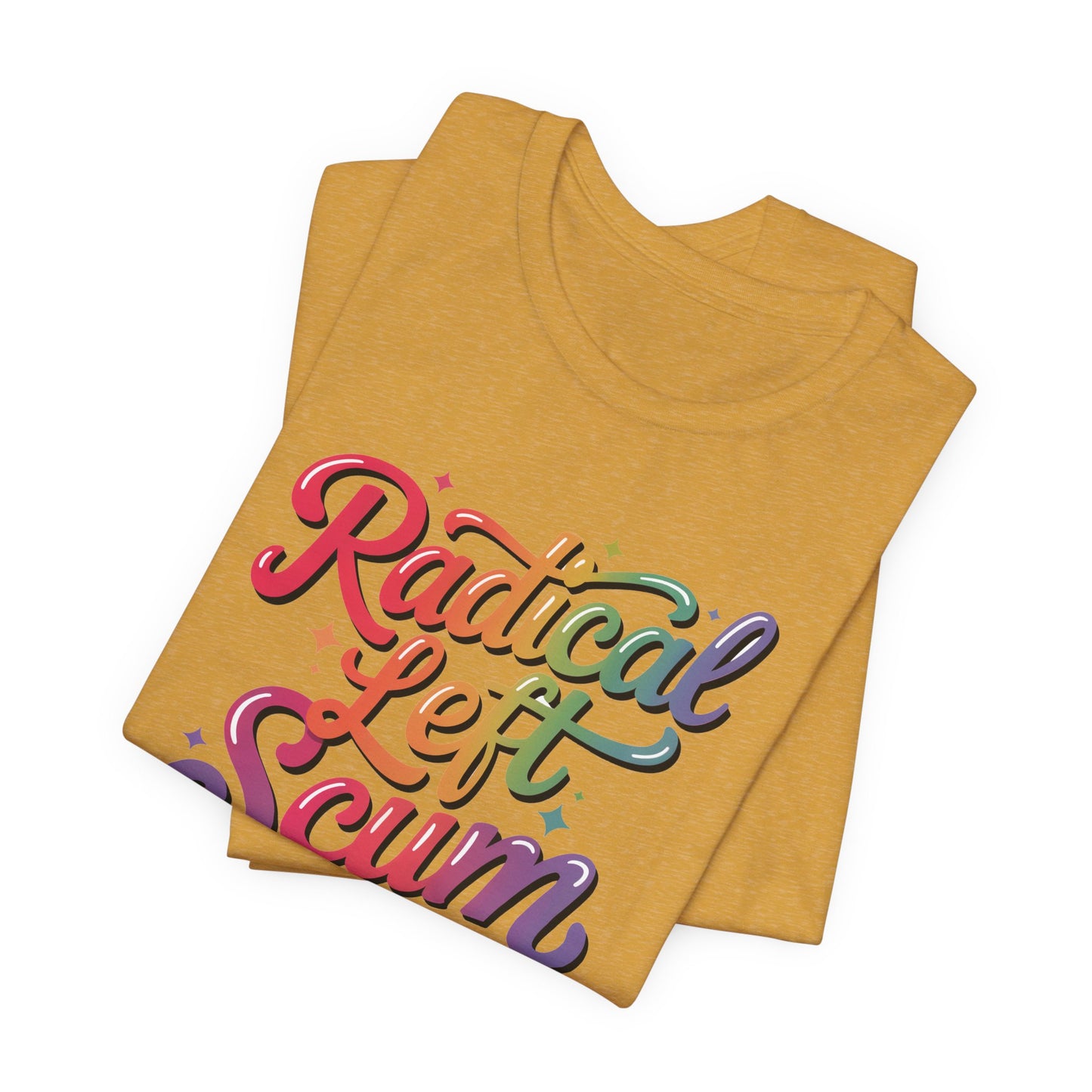 Radical Left Scum Protest Icons Short Sleeve t-shirt protest mens womens | Speak Out Shirts