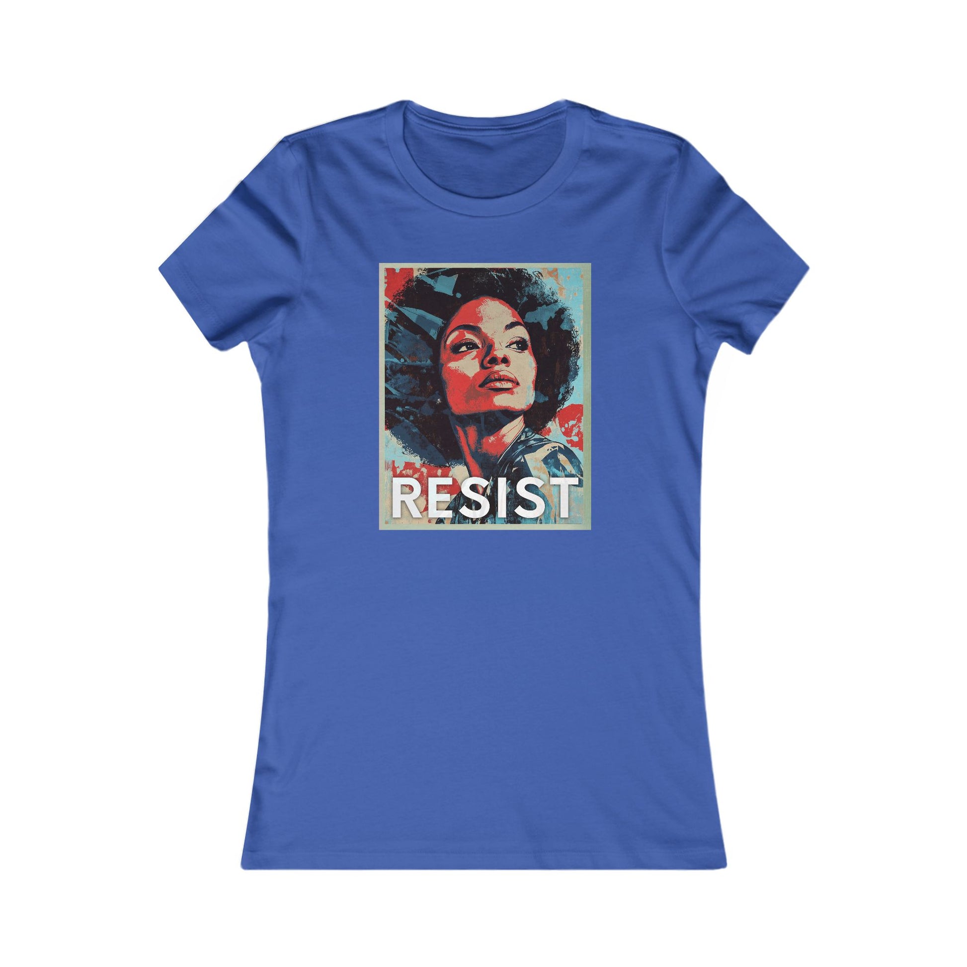 RESIST Angela Davis t-shirt protest mens womens | Speak Out Shirts