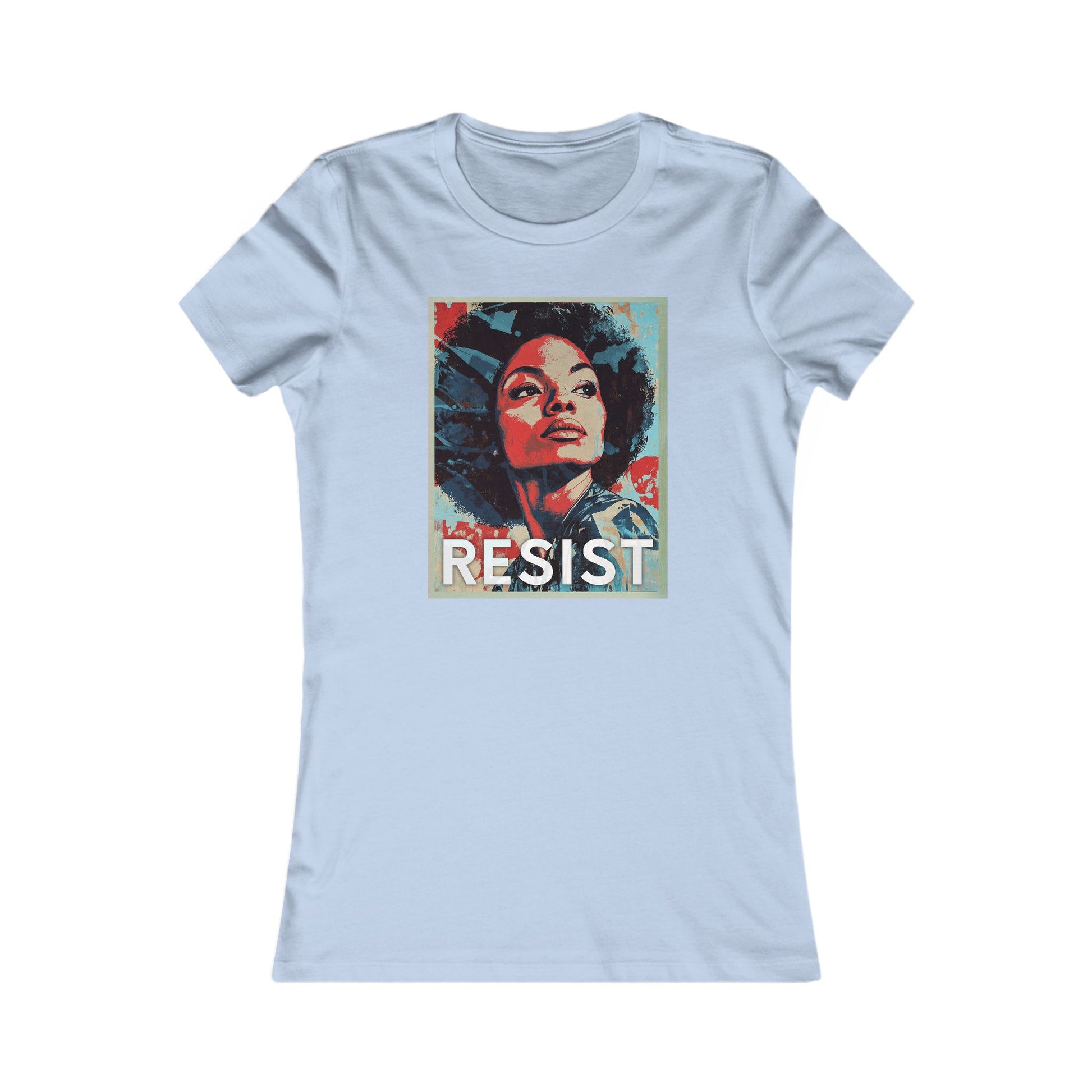 RESIST Angela Davis t-shirt protest mens womens | Speak Out Shirts