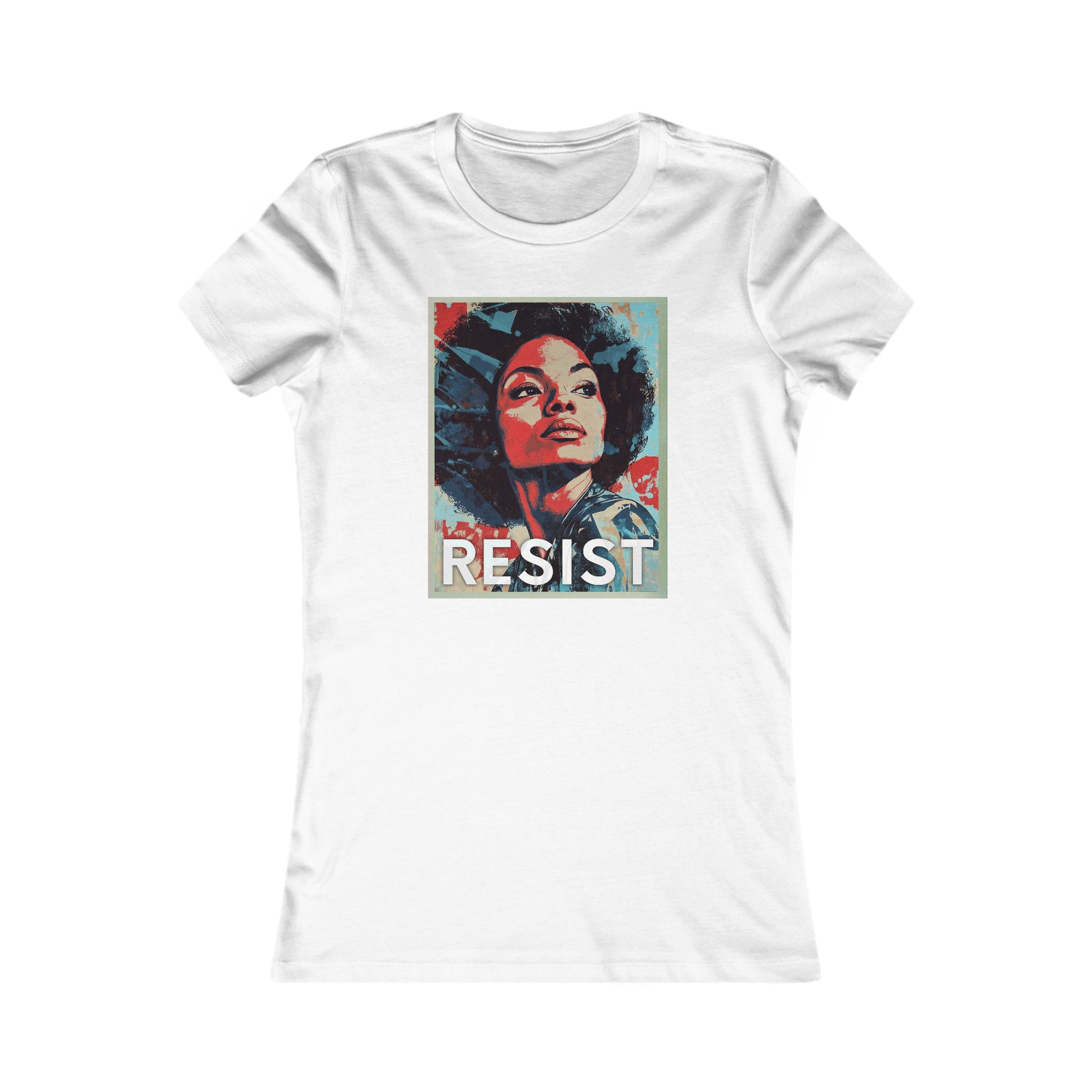 RESIST Angela Davis t-shirt protest mens womens | Speak Out Shirts