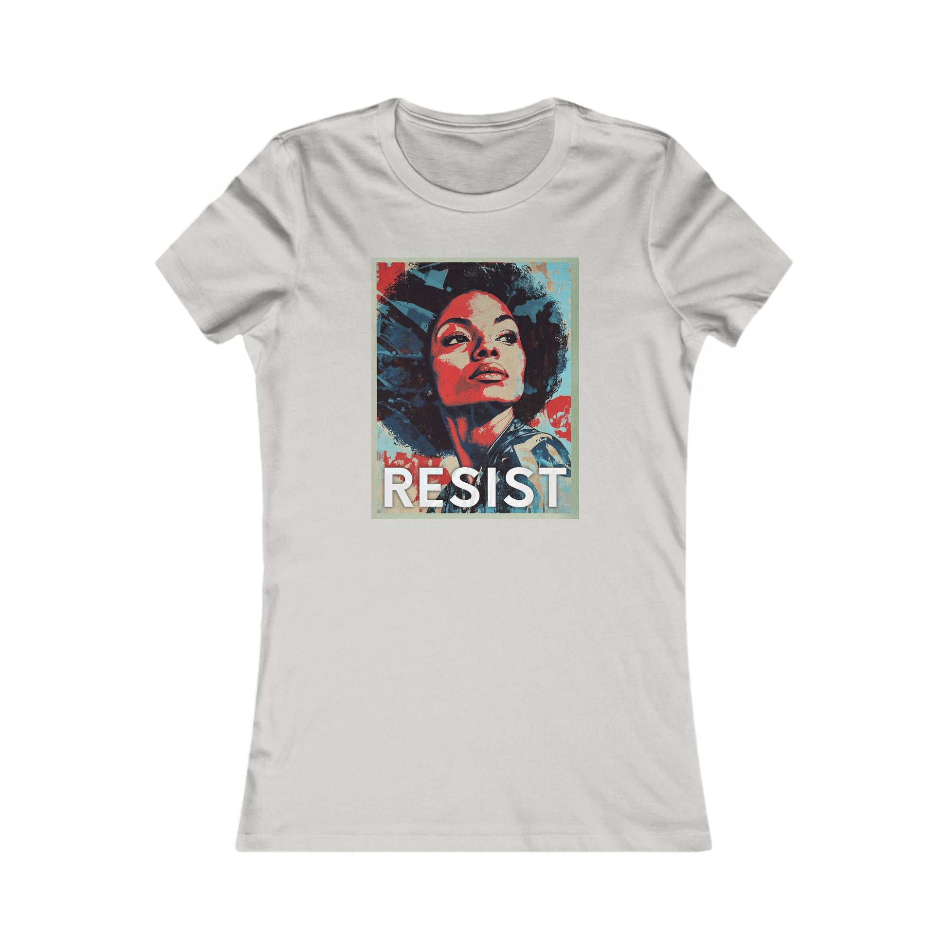 RESIST Angela Davis t-shirt protest mens womens | Speak Out Shirts