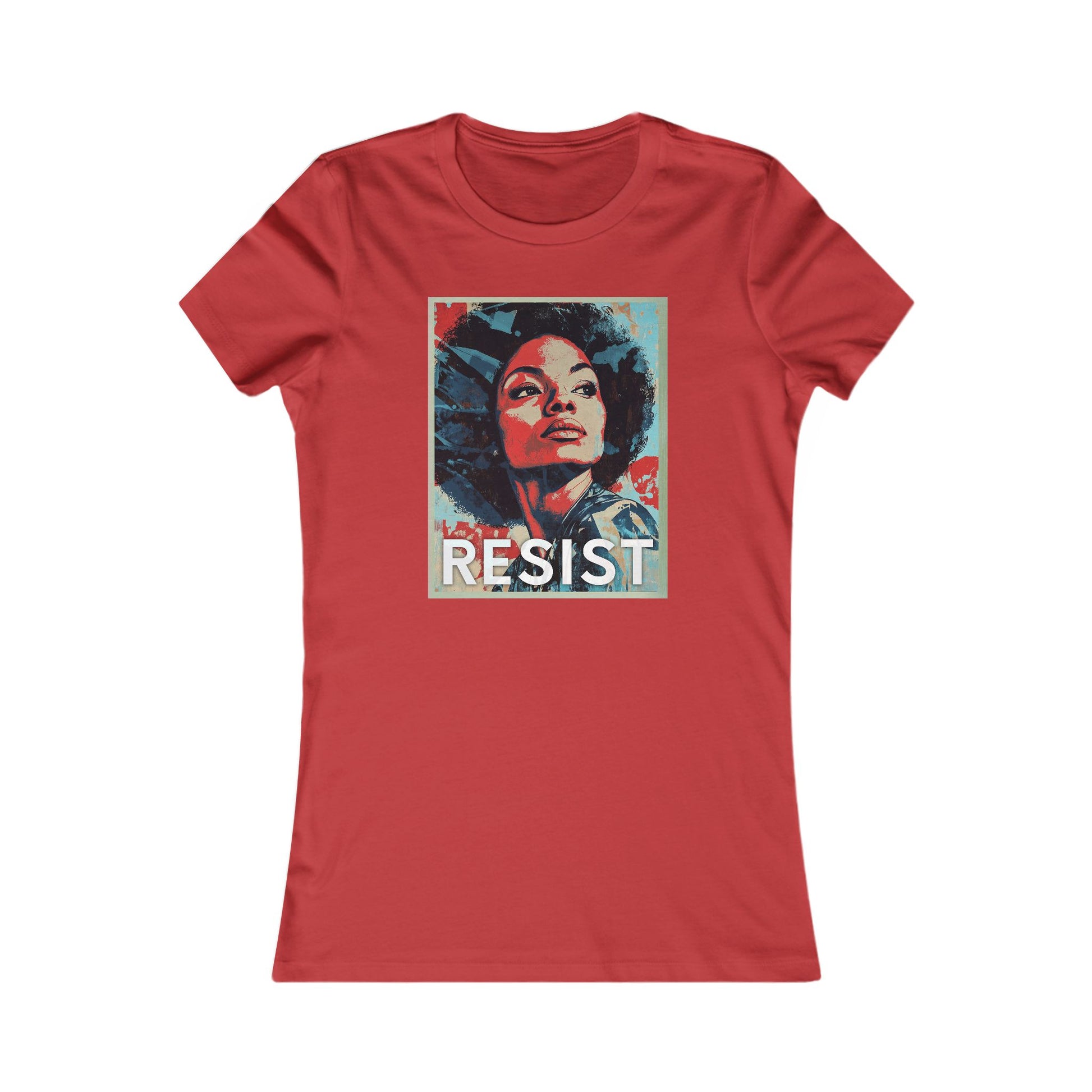 RESIST Angela Davis t-shirt protest mens womens | Speak Out Shirts