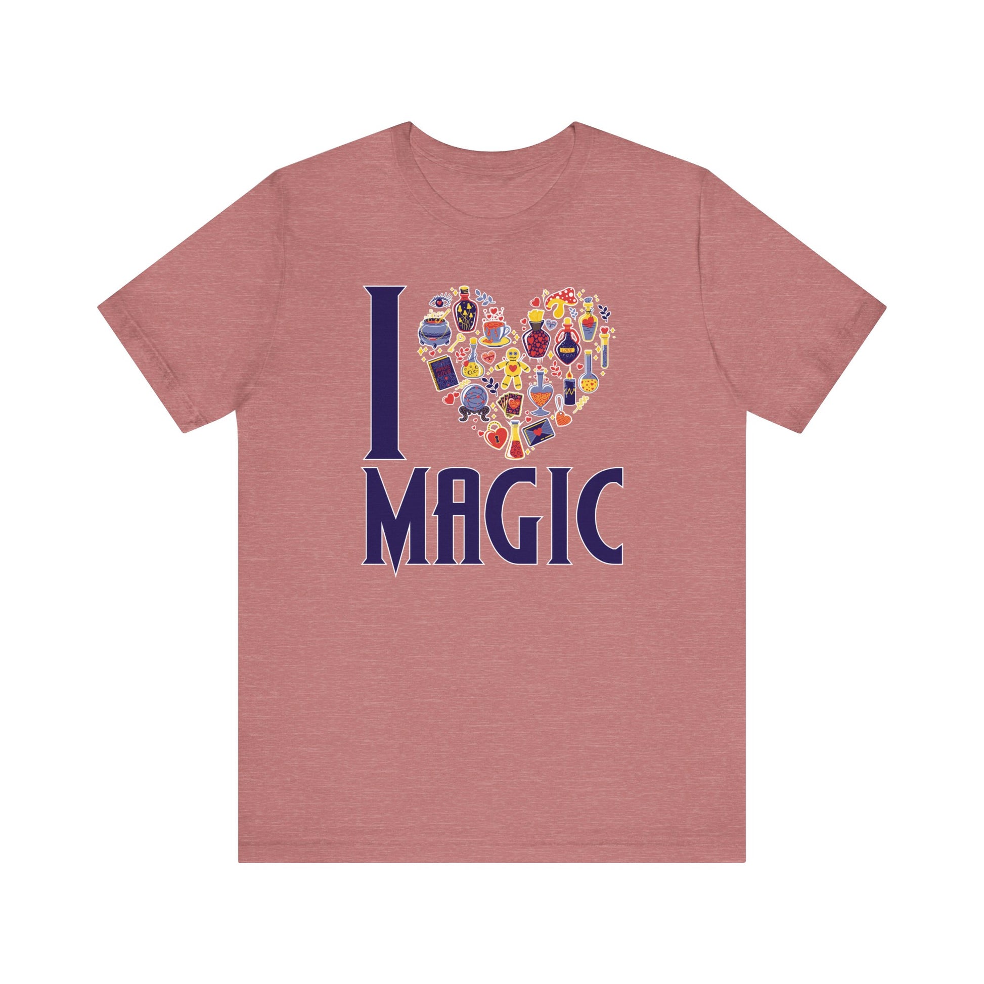 I Love Magic Unisex Halloween Shirt - Witchy Tee