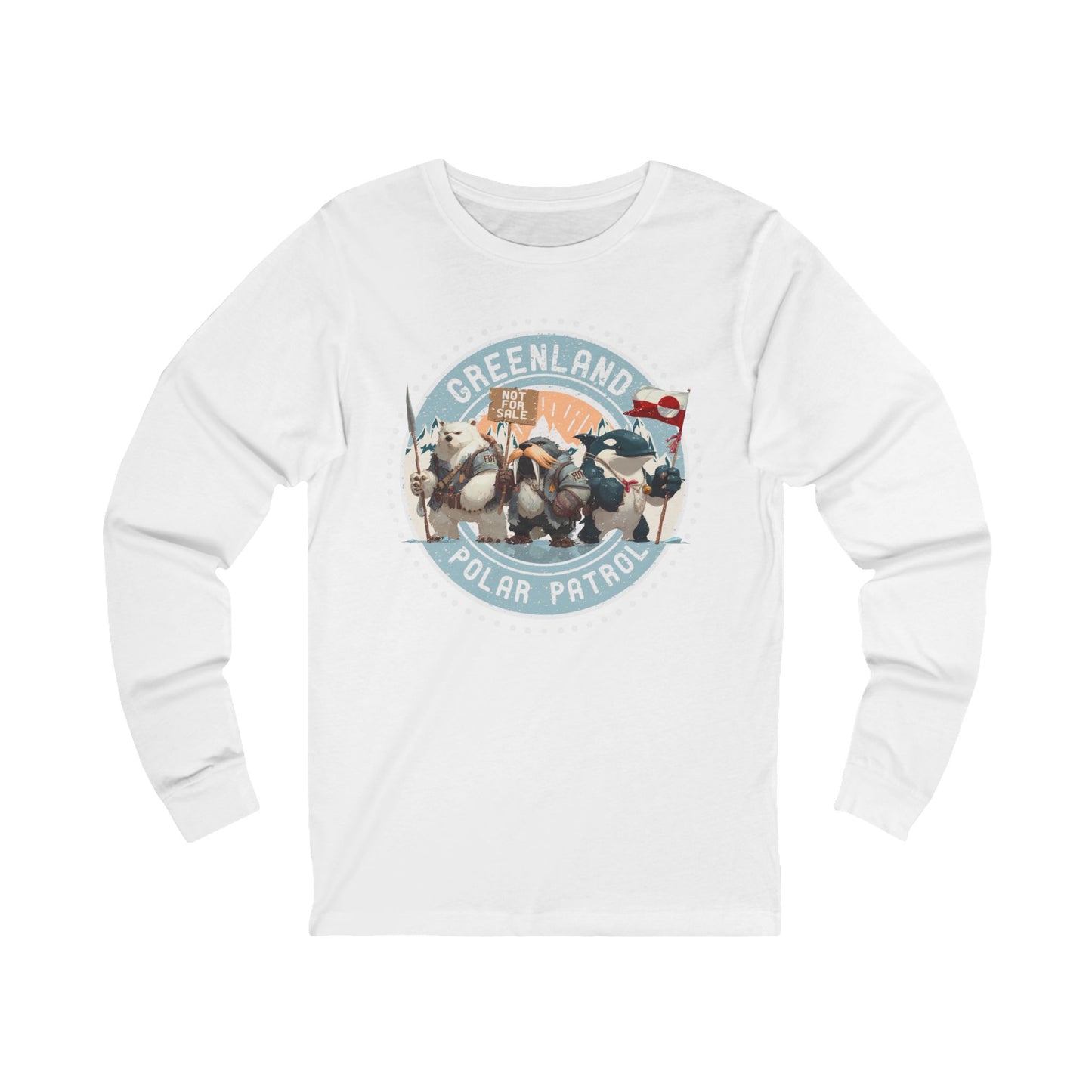 Greenland Polar Patrol Not For Sale t-shirt protest mens womens | Speak Out Shirts