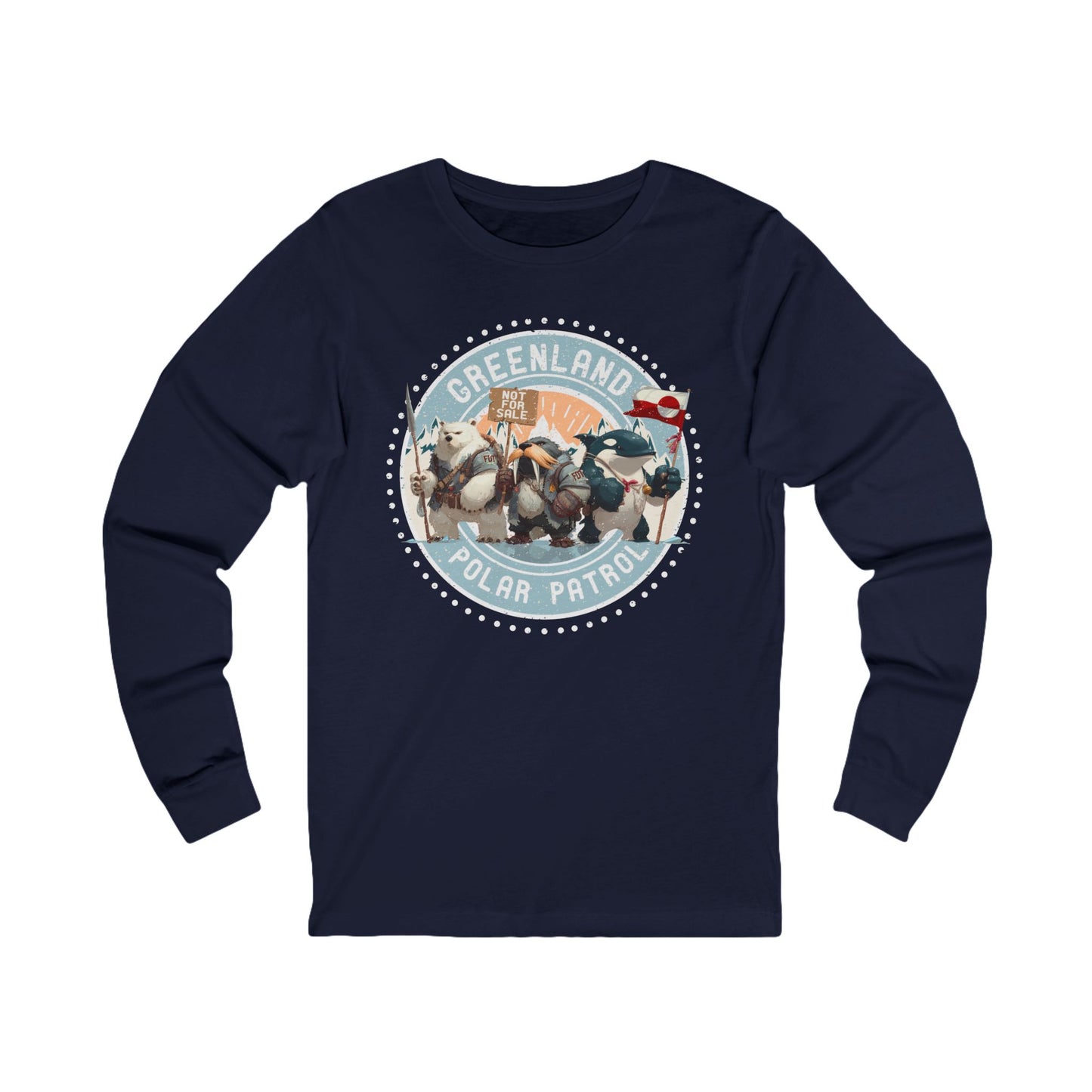 Greenland Polar Patrol Not For Sale t-shirt protest mens womens | Speak Out Shirts