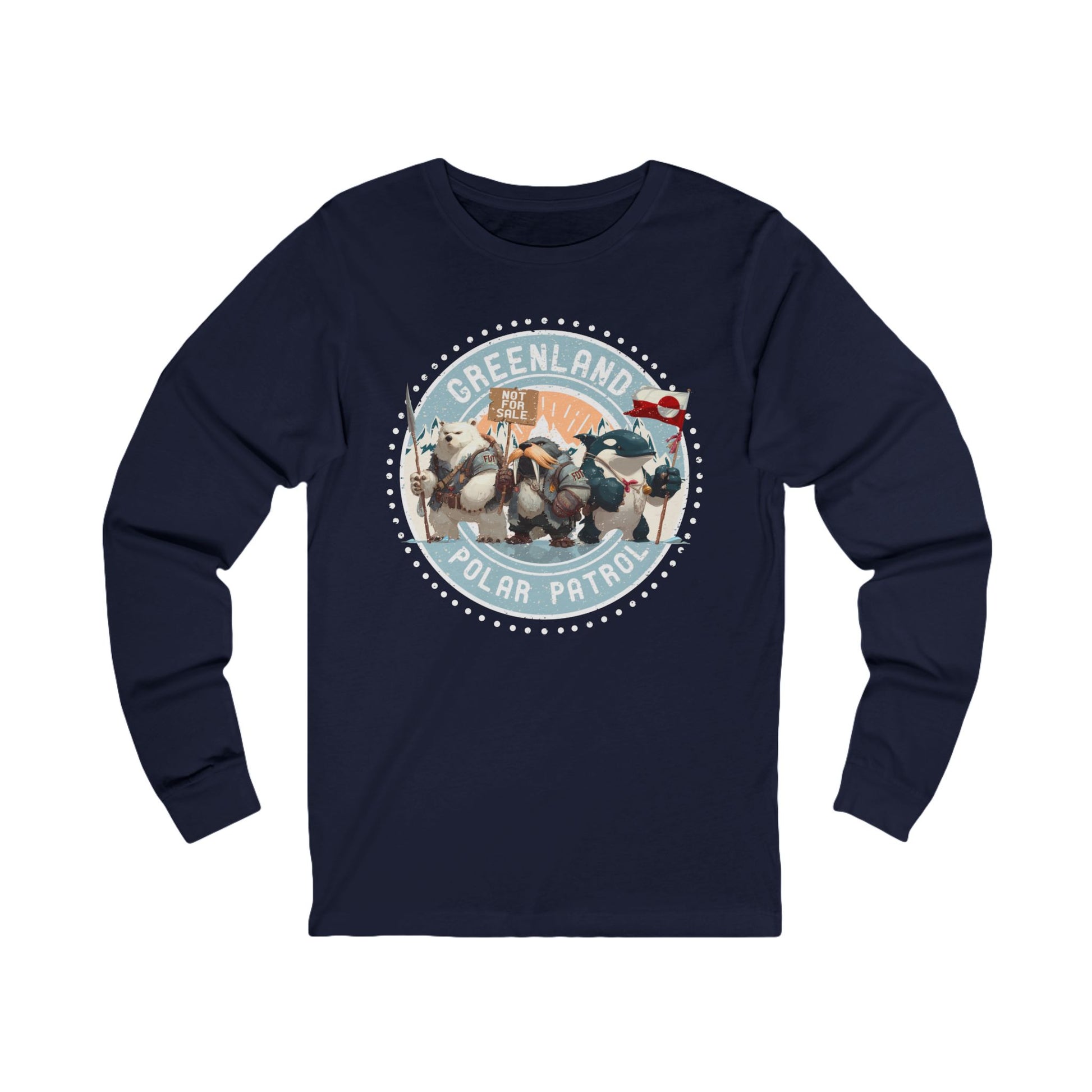 Greenland Polar Patrol Not For Sale t-shirt protest mens womens | Speak Out Shirts