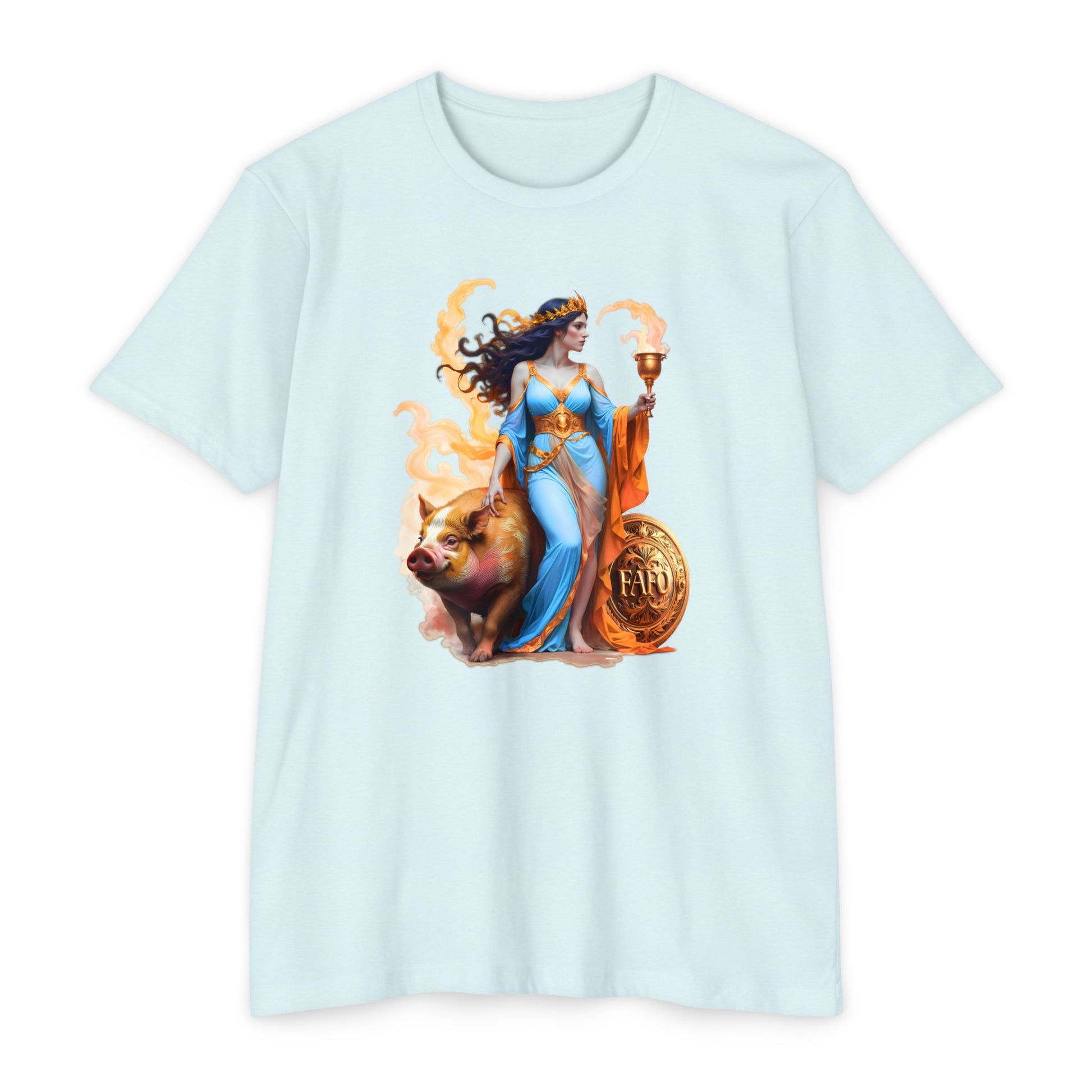 Circe: The Original FAFO Queen Unisex CVC Jersey Tee