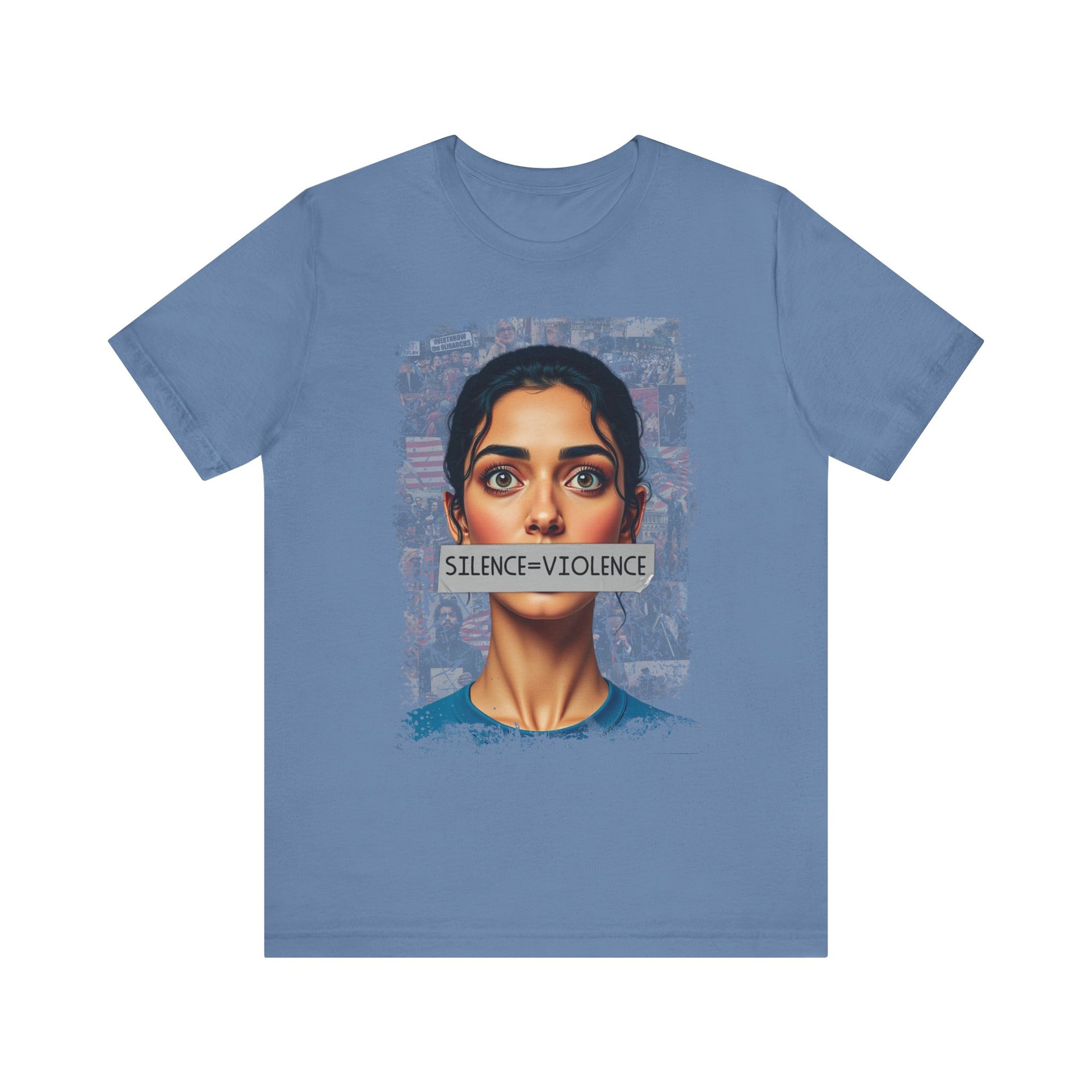 Silence = Violence t-shirt protest mens womens | Speak Out Shirts
