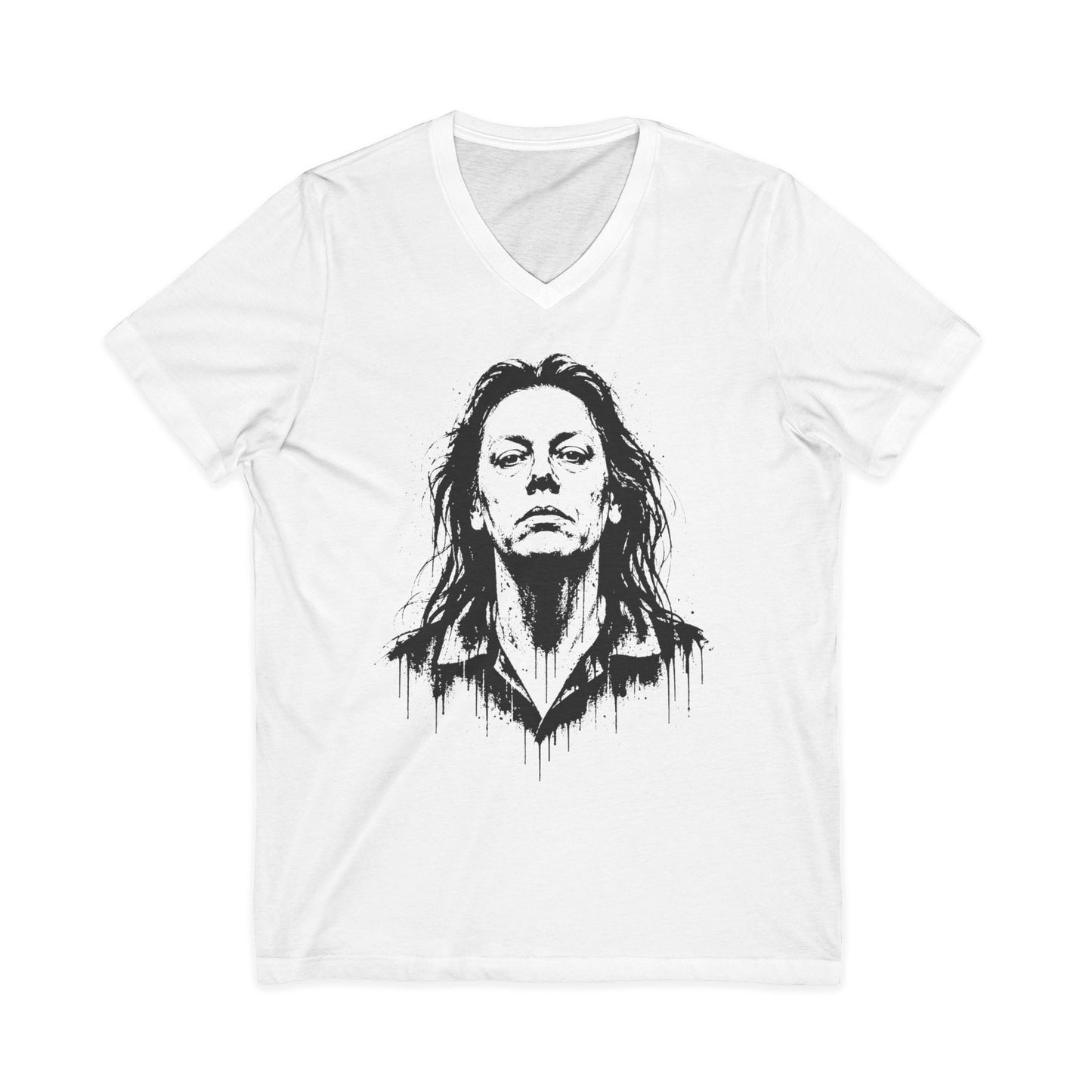 AILEEN - Defiant Aileen Wuornos Unisex V Neck Shirt
