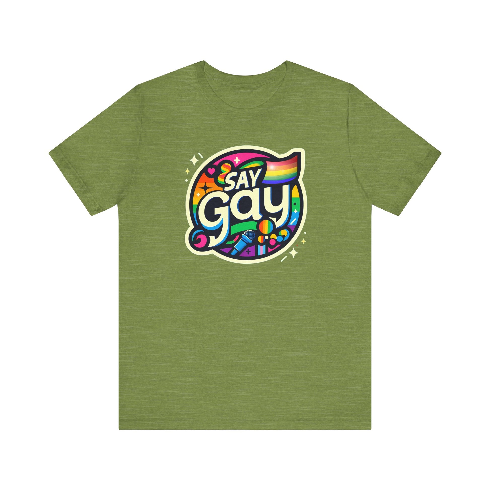 Say Gay t-shirt mens womens ladies | Speak Out Shirts