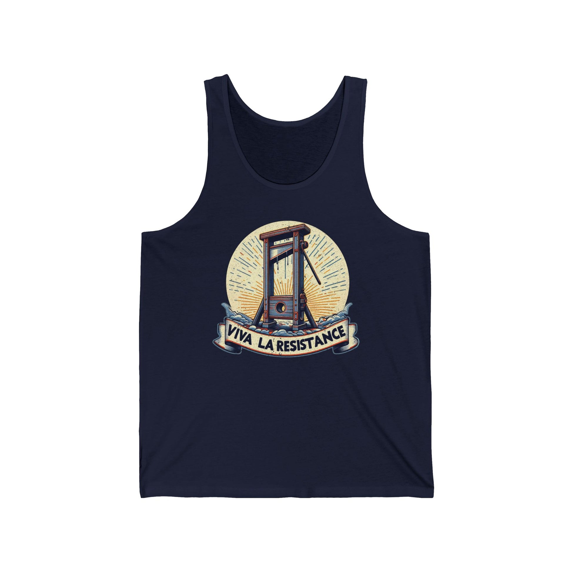 Viva La Résistance Jersey Tank t-shirt protest mens womens | Speak Out Shirts
