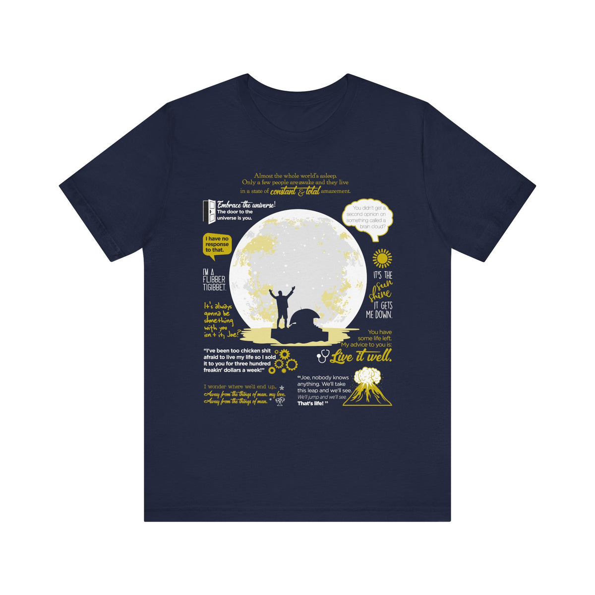Joe vs The Volcano The Quotes — Tribute Tee