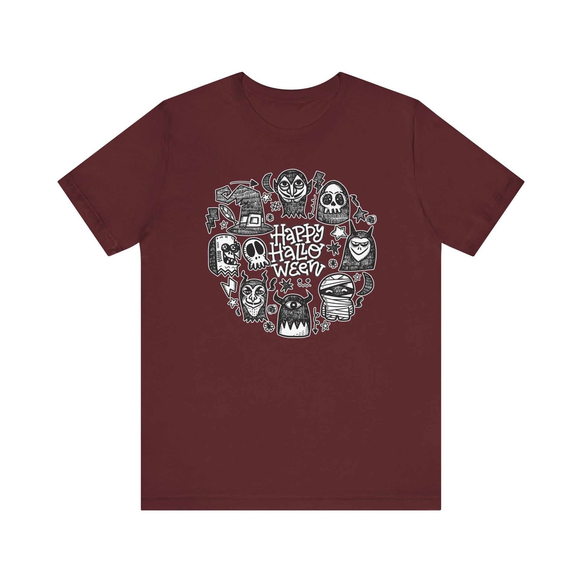 Sketchy Monster Halloween Crew t-shirt protest mens womens | Speak Out Shirts