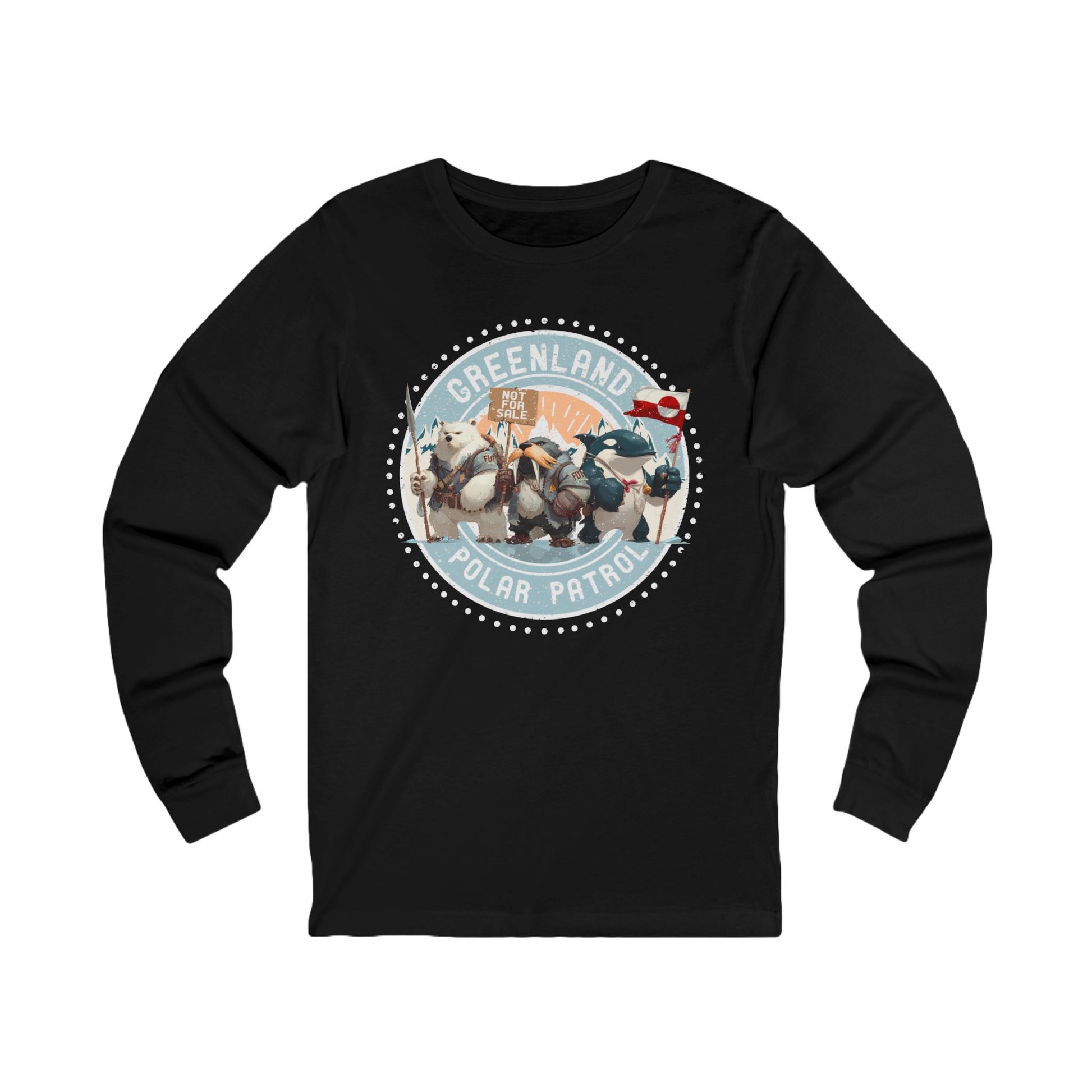 Greenland Polar Patrol Not For Sale t-shirt protest mens womens | Speak Out Shirts