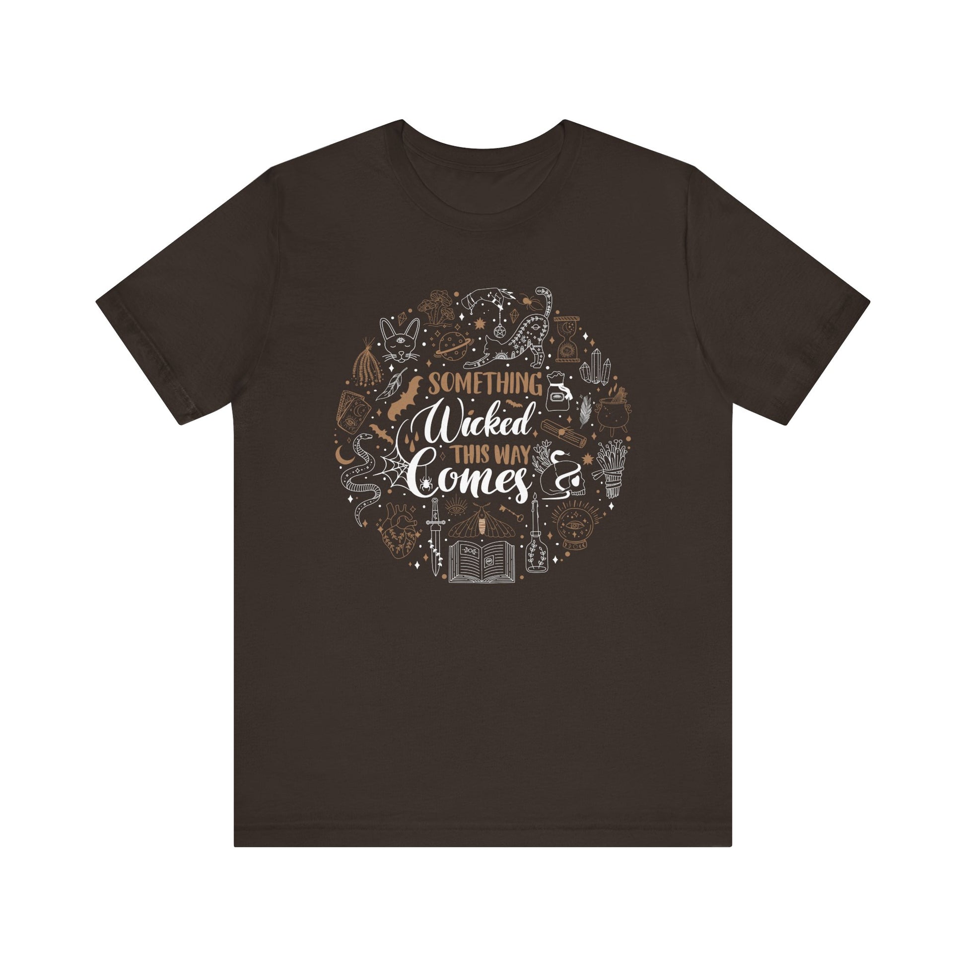 Something Wicked This Way Comes Halloween t-shirt protest mens womens | Speak Out Shirts