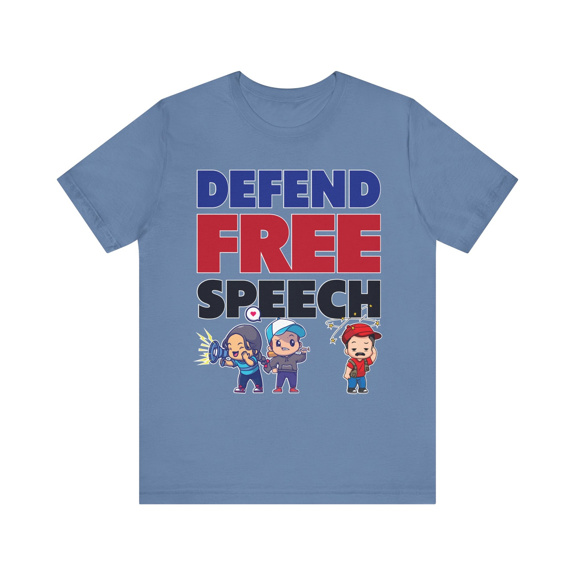 📣 Defend Free Speech t-shirt protest mens womens | Speak Out Shirts