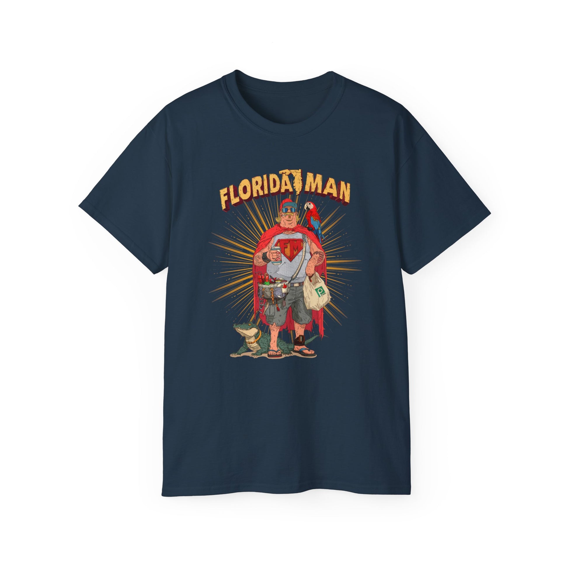 Florida Man The Anti Hero No One Asked For t-shirt activist mens womens | Speak Out Shirts