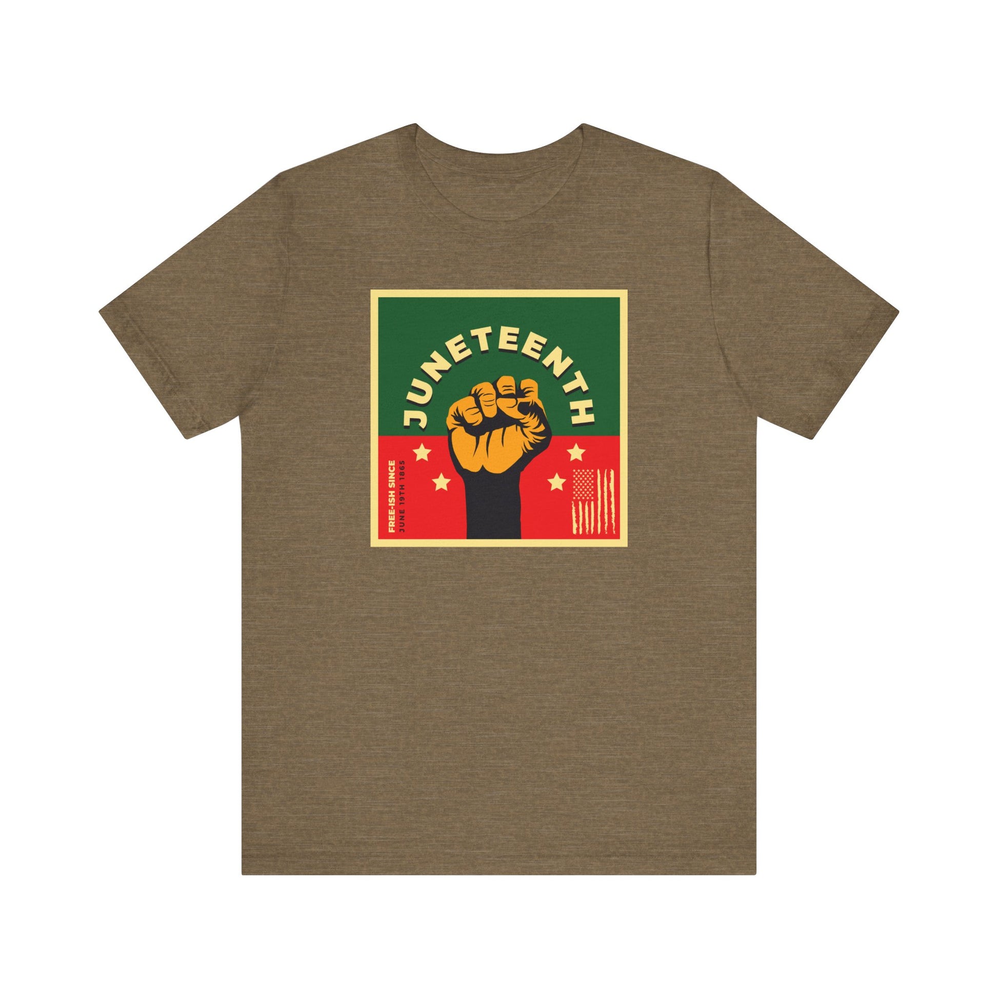 JUNETEENTH Commemorating June 19 1865 t-shirt activist mens womens | Speak Out Shirts