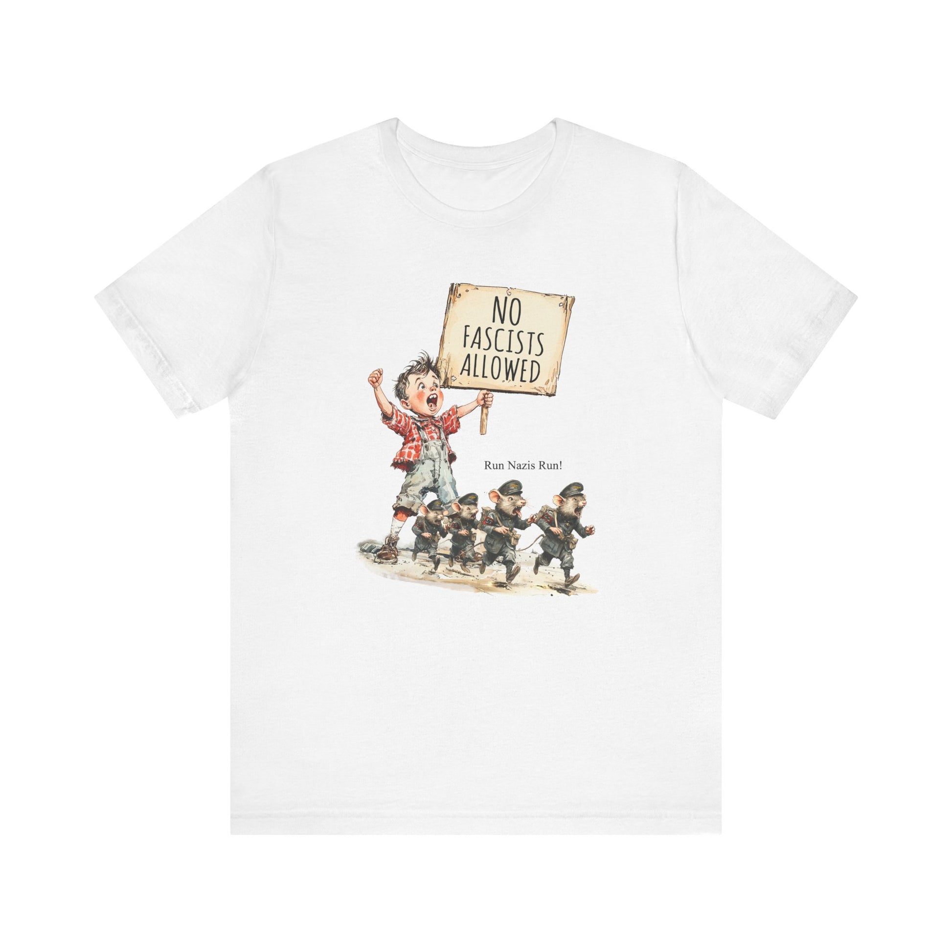 No Fascists Allowed! t-shirt protest mens womens | Speak Out Shirts
