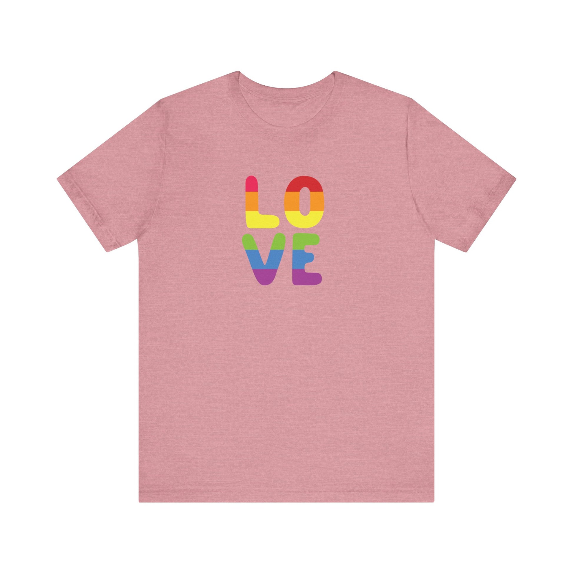 Rainbow LOVE | LGBTQ+ Pride Unisex Shirt
