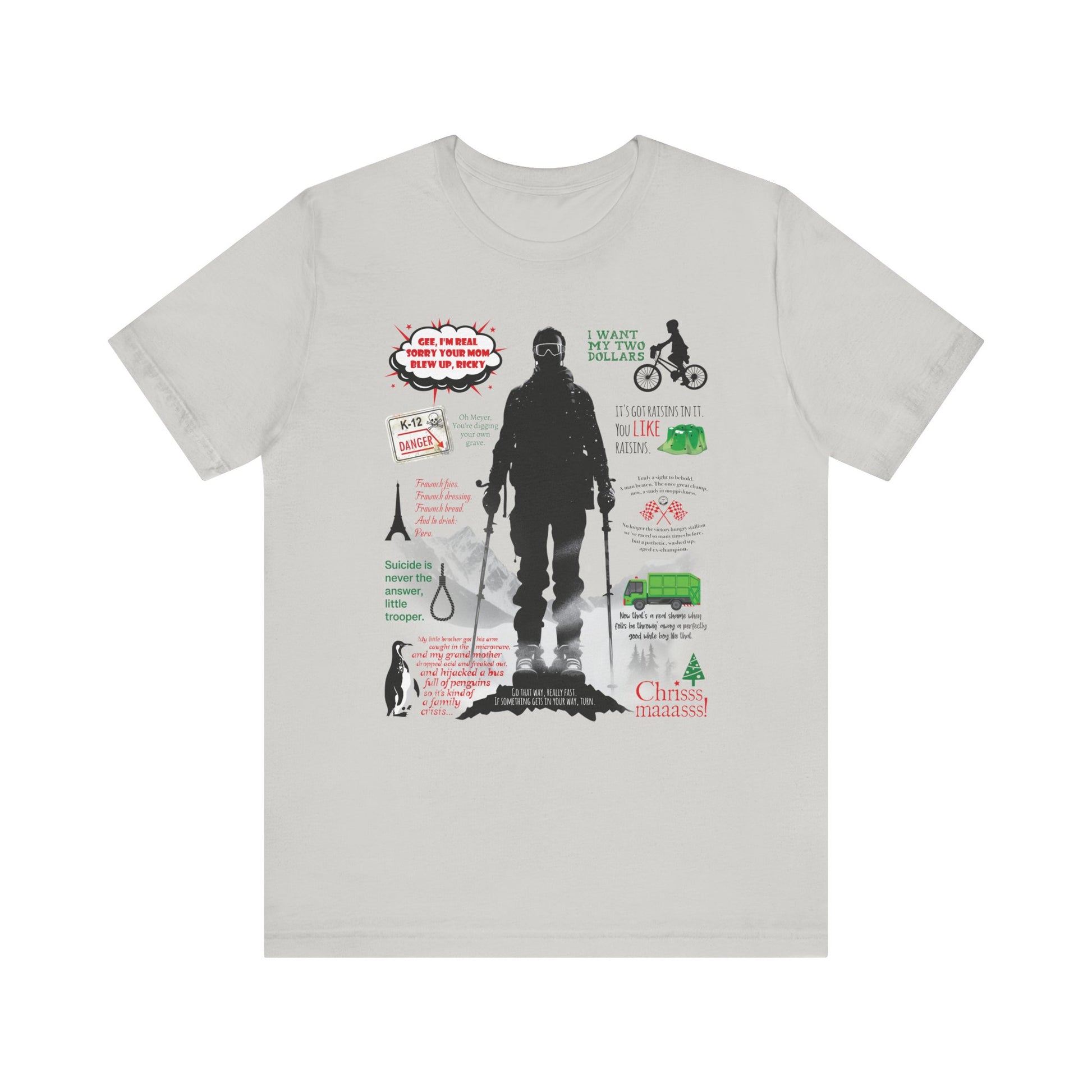 The Better Off Dead “Funniest Quotes " t-shirt funny mens womens | Speak Out Shirts